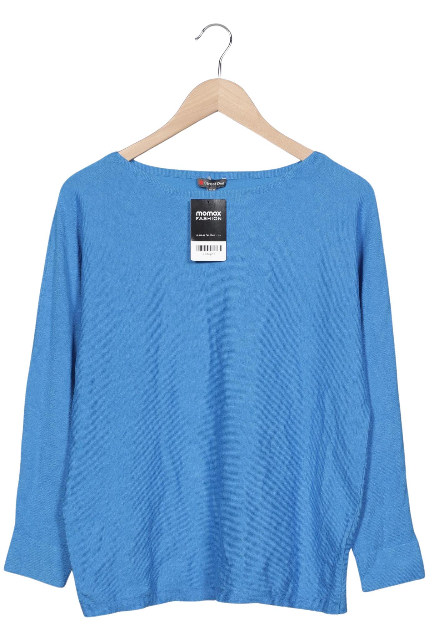 

Street One Damen Pullover, blau, Gr. 40