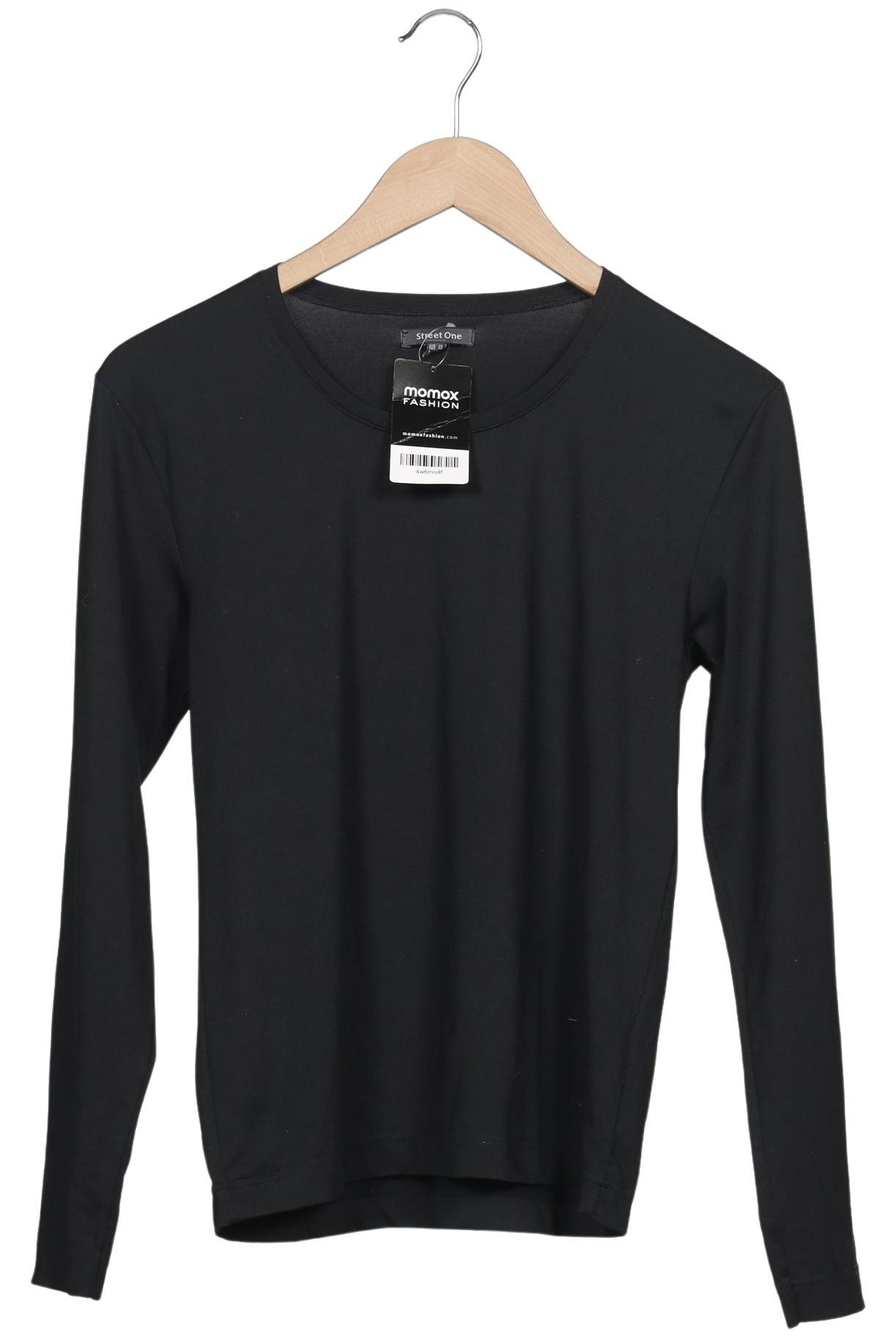 

Street One Damen Langarmshirt, schwarz, Gr. 40