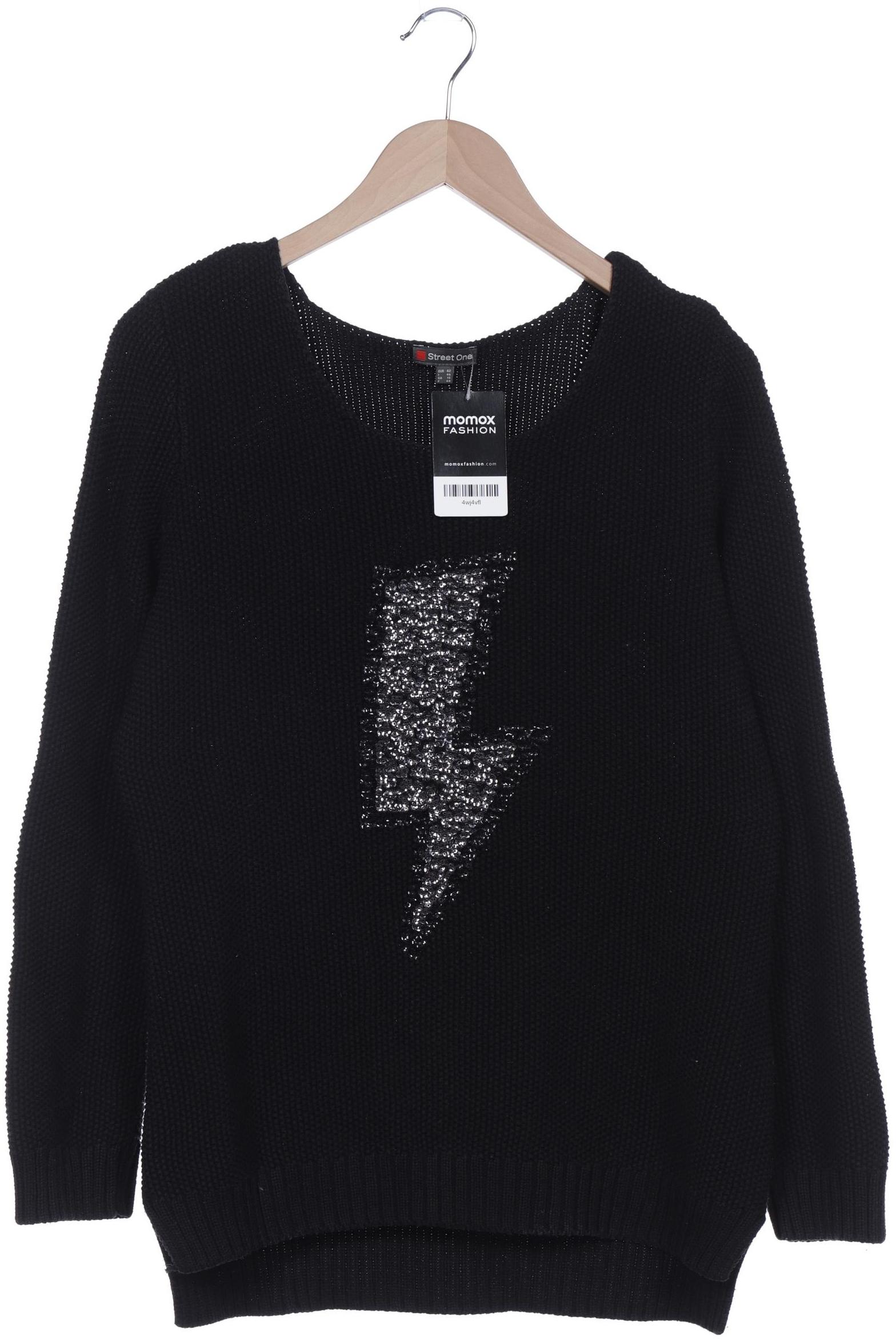 

Street One Damen Pullover, schwarz, Gr. 42