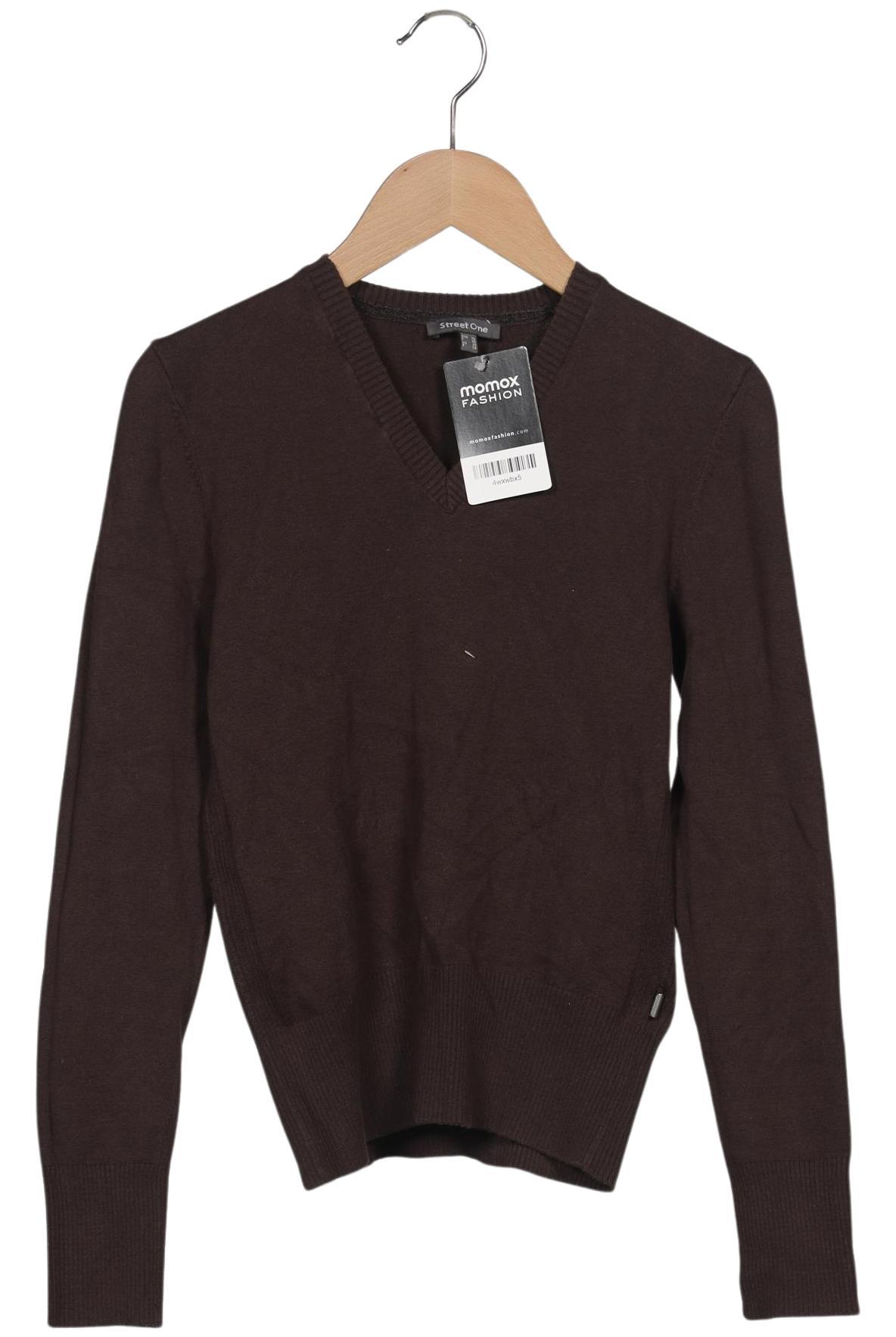 

Street One Damen Pullover, braun, Gr. 36