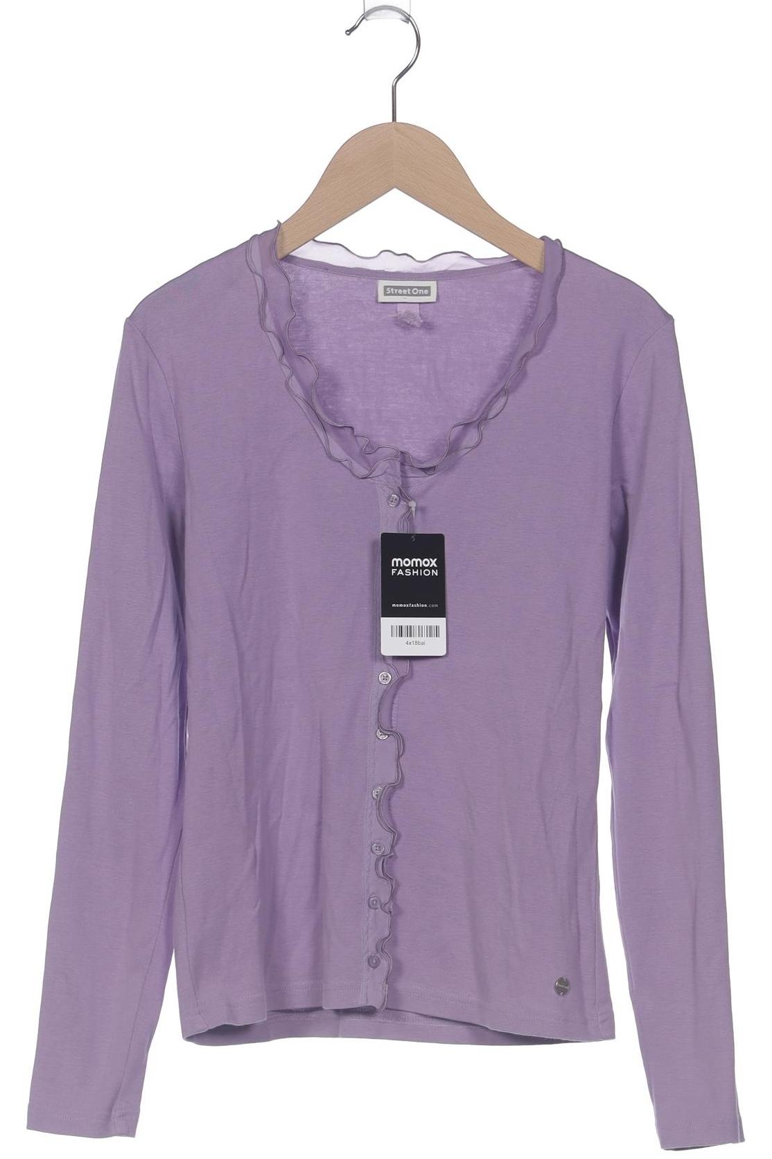 

Street One Damen Strickjacke, flieder, Gr. 36