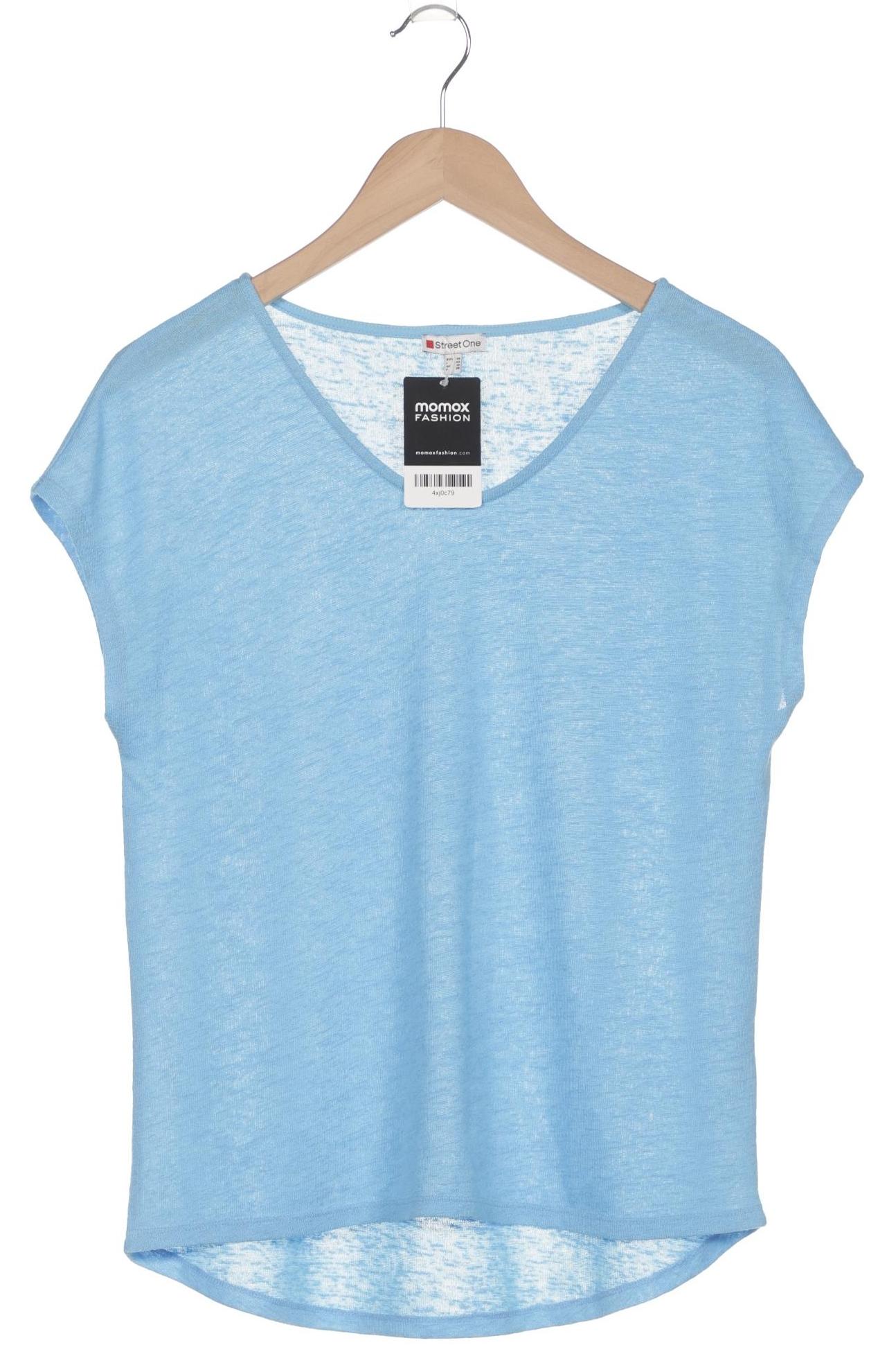 

Street One Damen T-Shirt, blau, Gr. 36