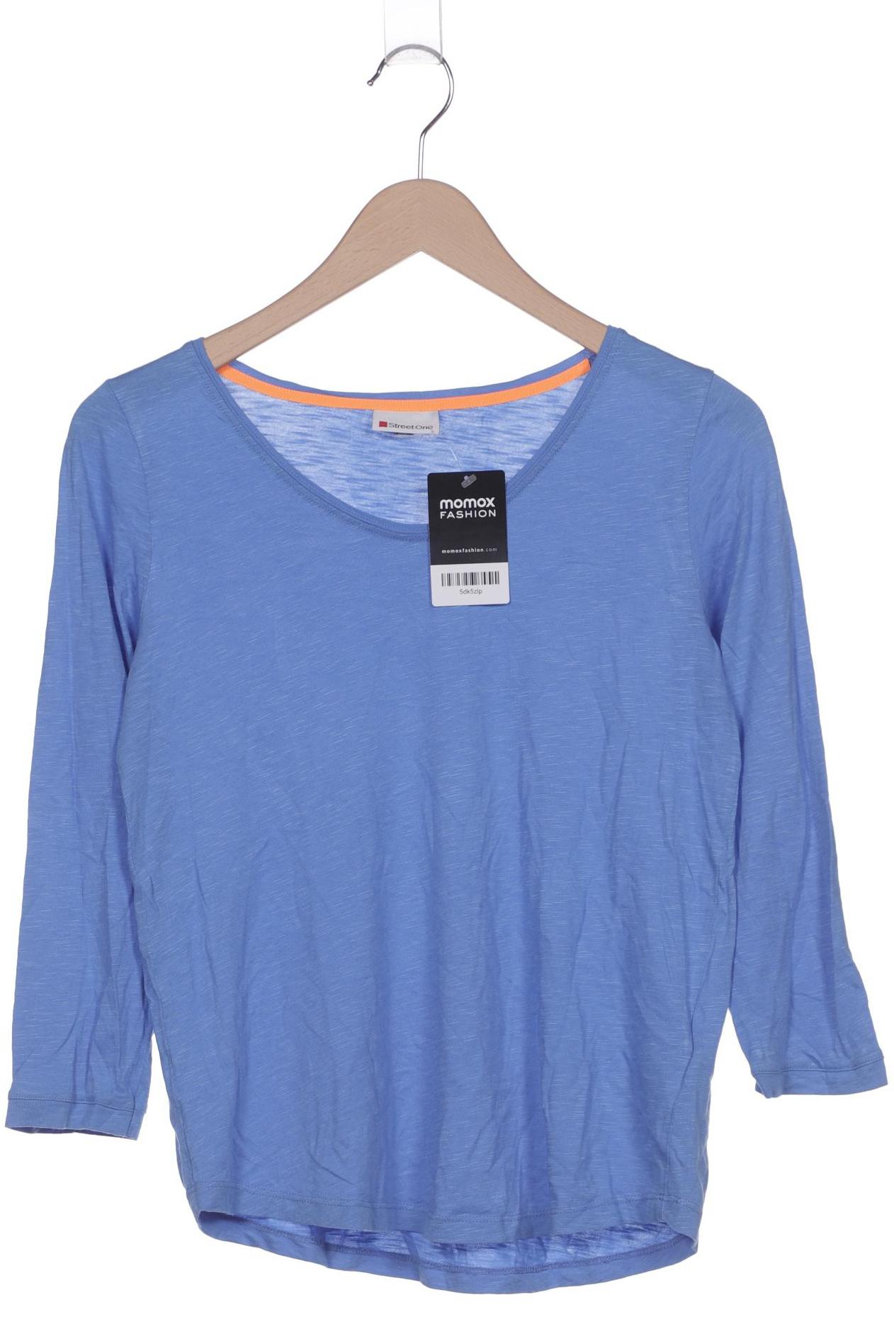 

Street One Damen Langarmshirt, blau, Gr. 38