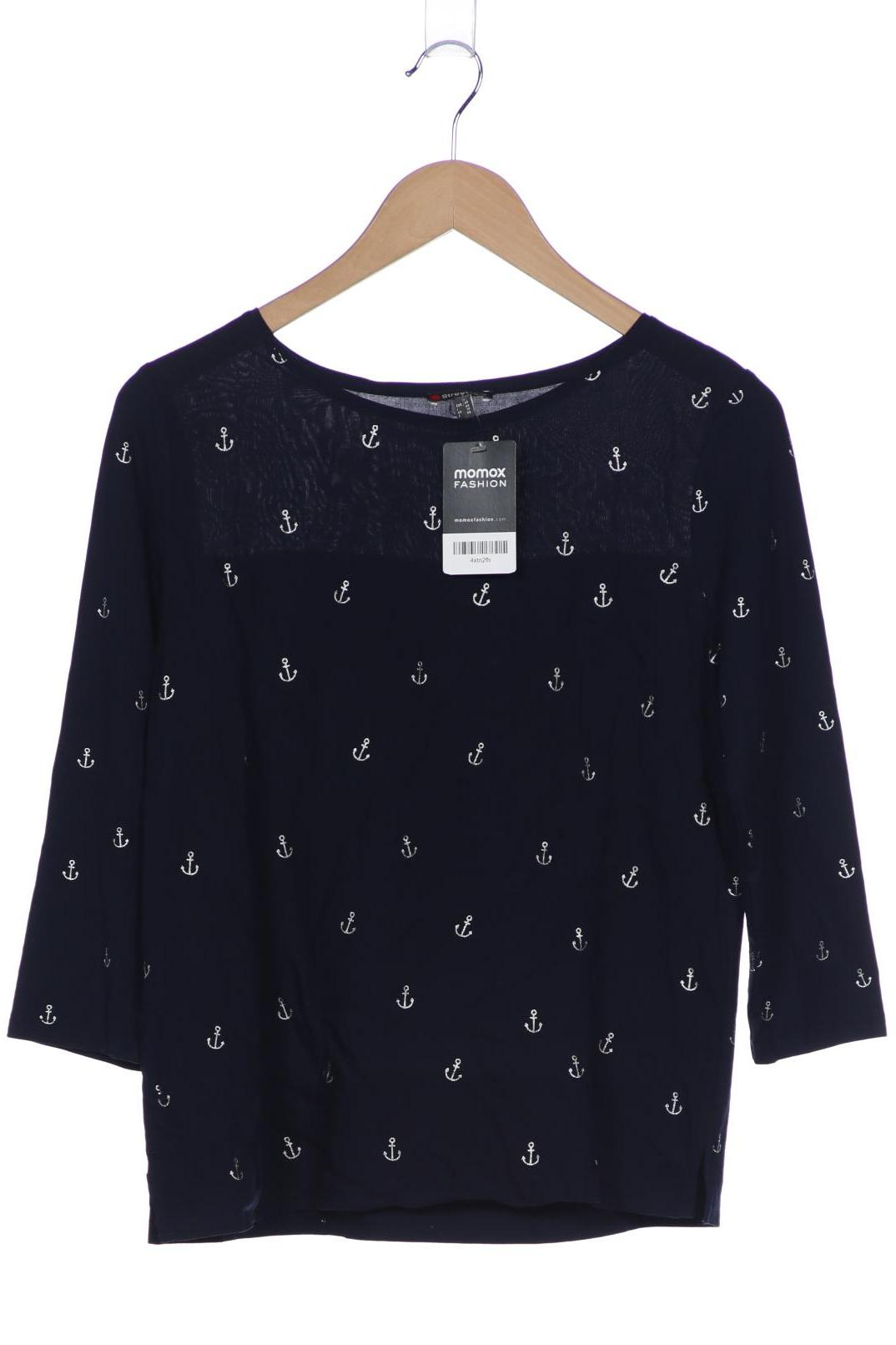 

Street One Damen Langarmshirt, marineblau, Gr. 36