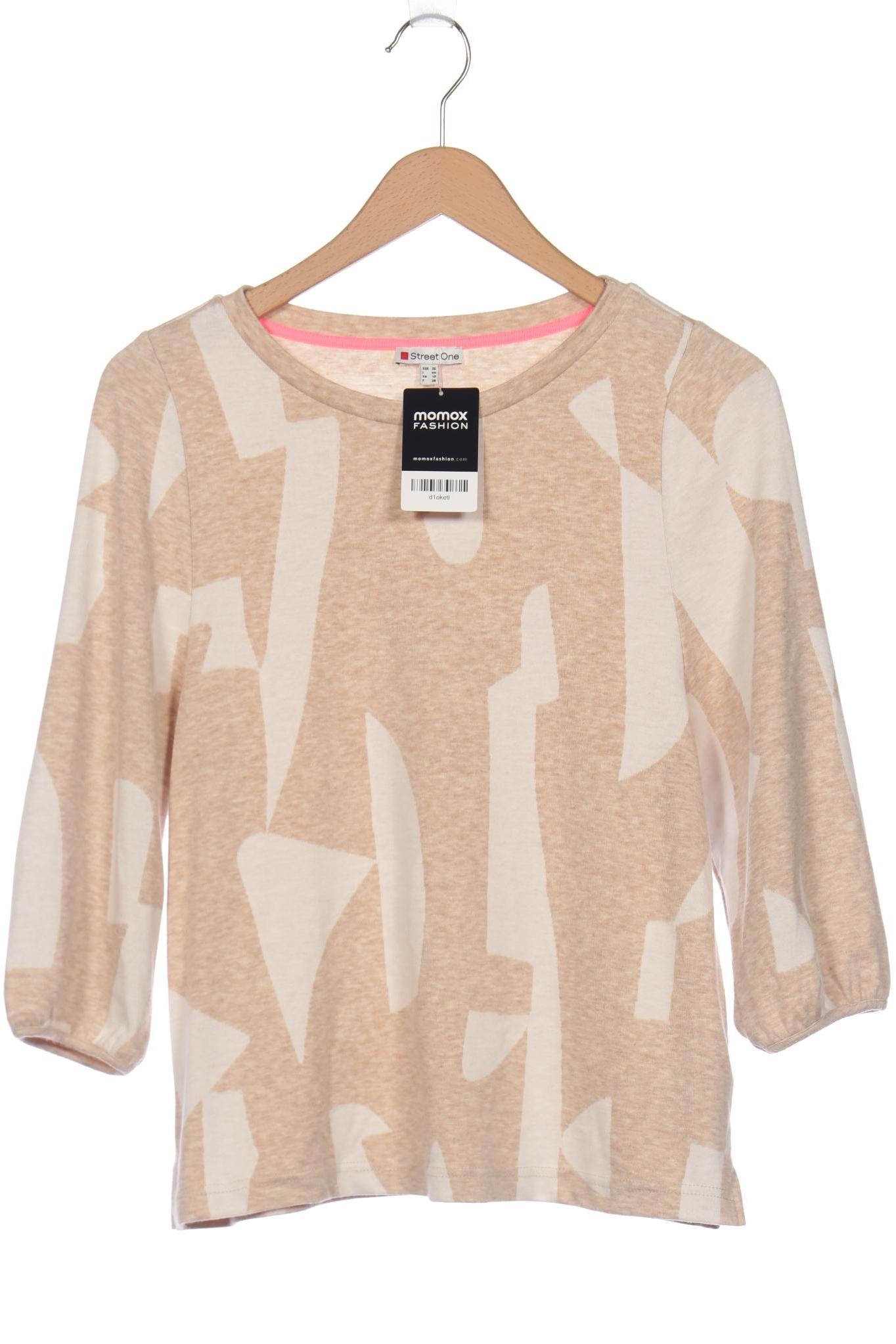 

Street One Damen Langarmshirt, beige, Gr. 36