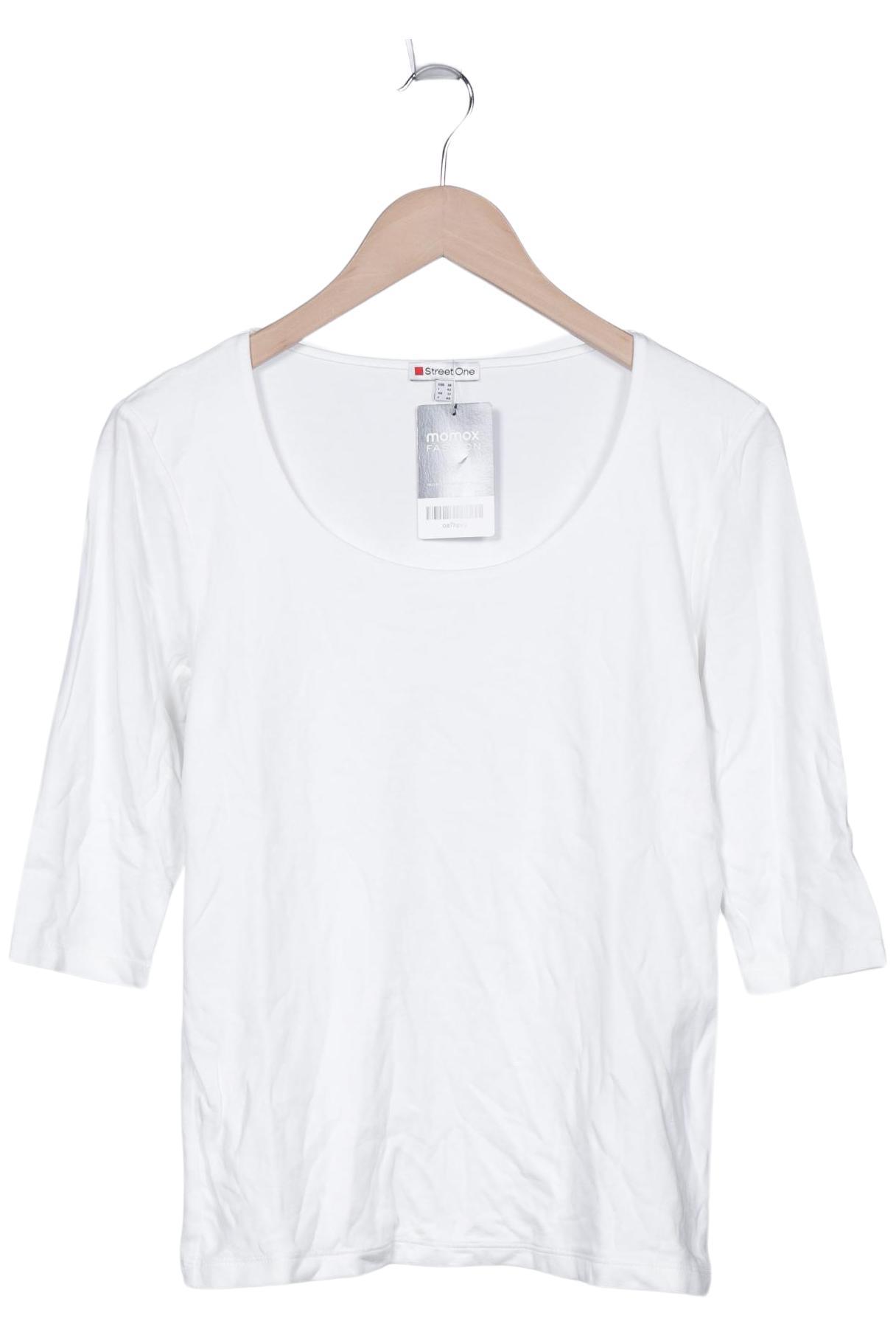 

Street One Damen T-Shirt, weiß, Gr. 38