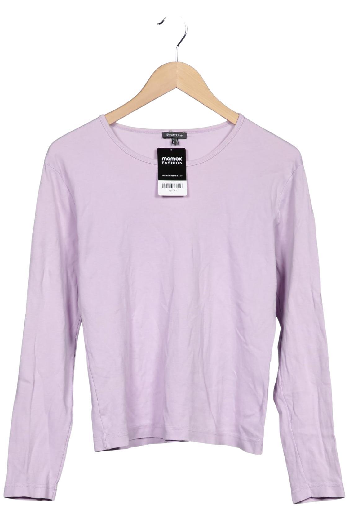 

Street One Damen Langarmshirt, flieder, Gr. 42