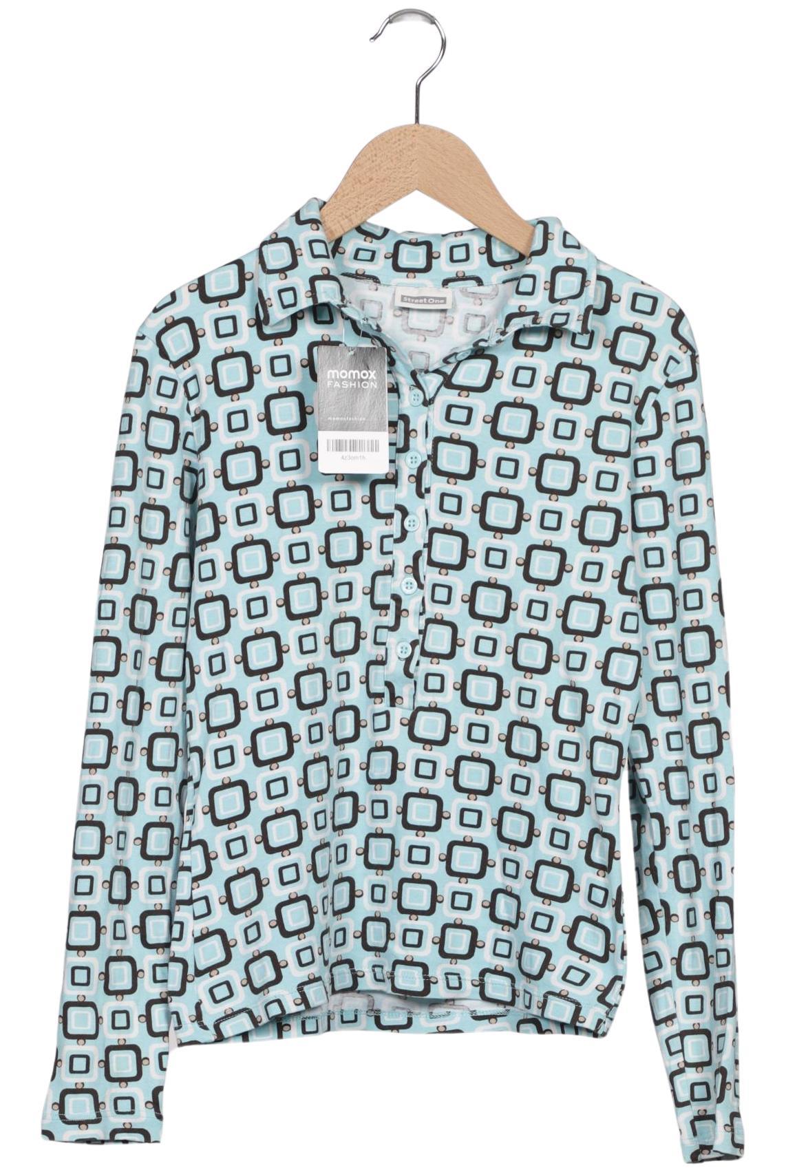 

Street One Damen Poloshirt, hellblau, Gr. 36