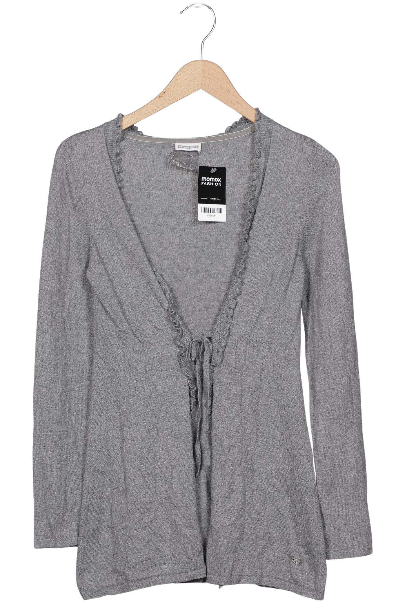 

Street One Damen Strickjacke, grau, Gr. 38