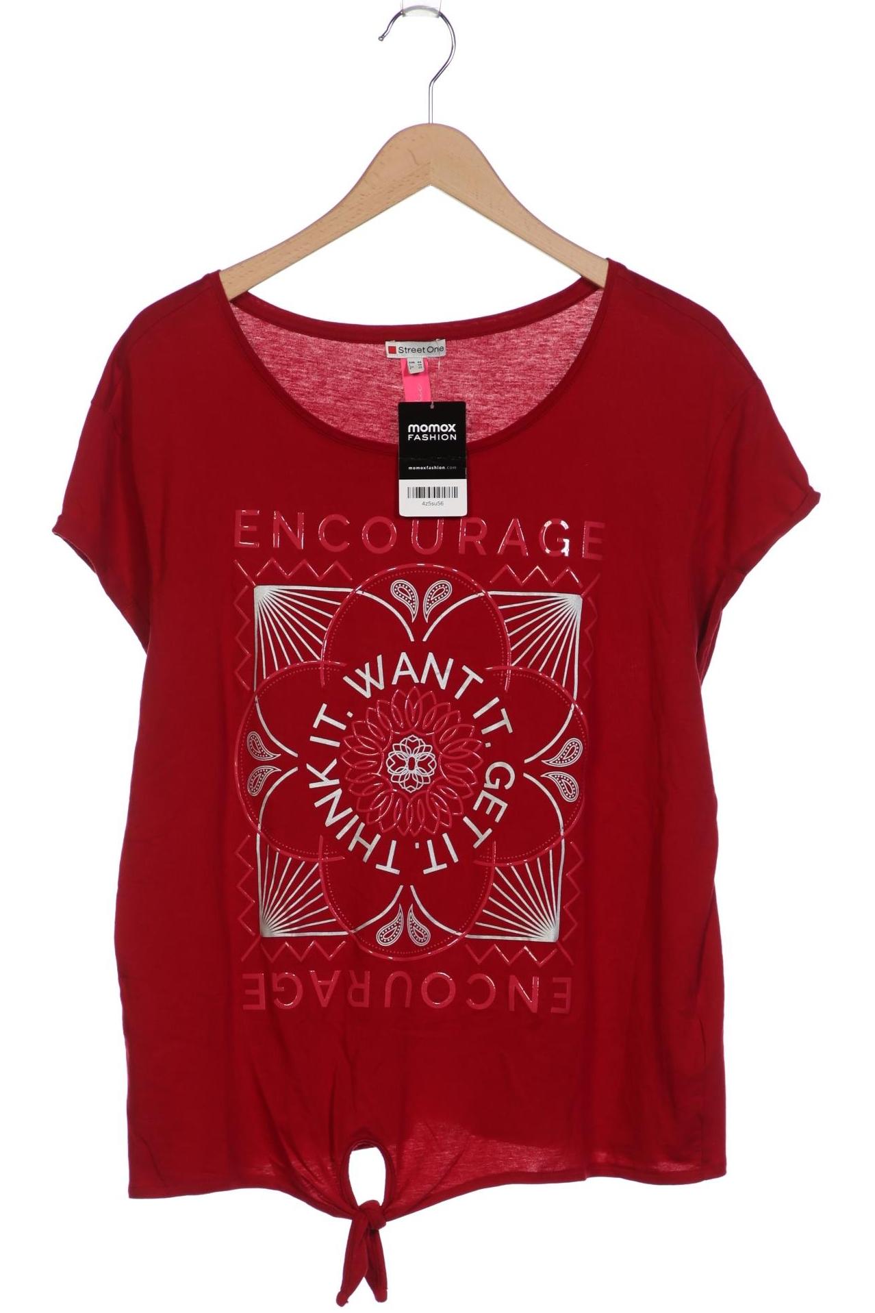

Street One Damen T-Shirt, rot, Gr. 44