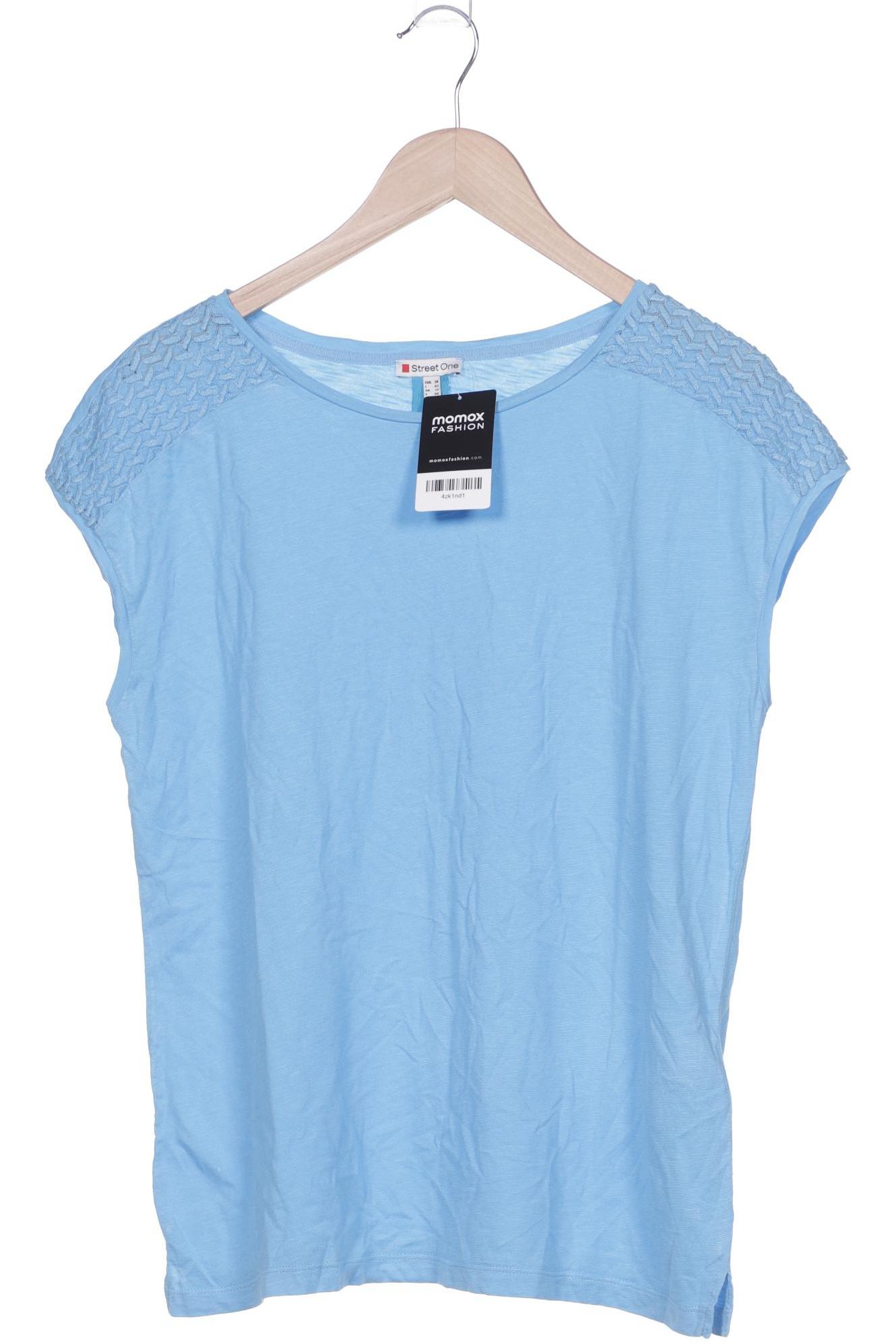 

Street One Damen T-Shirt, blau, Gr. 38