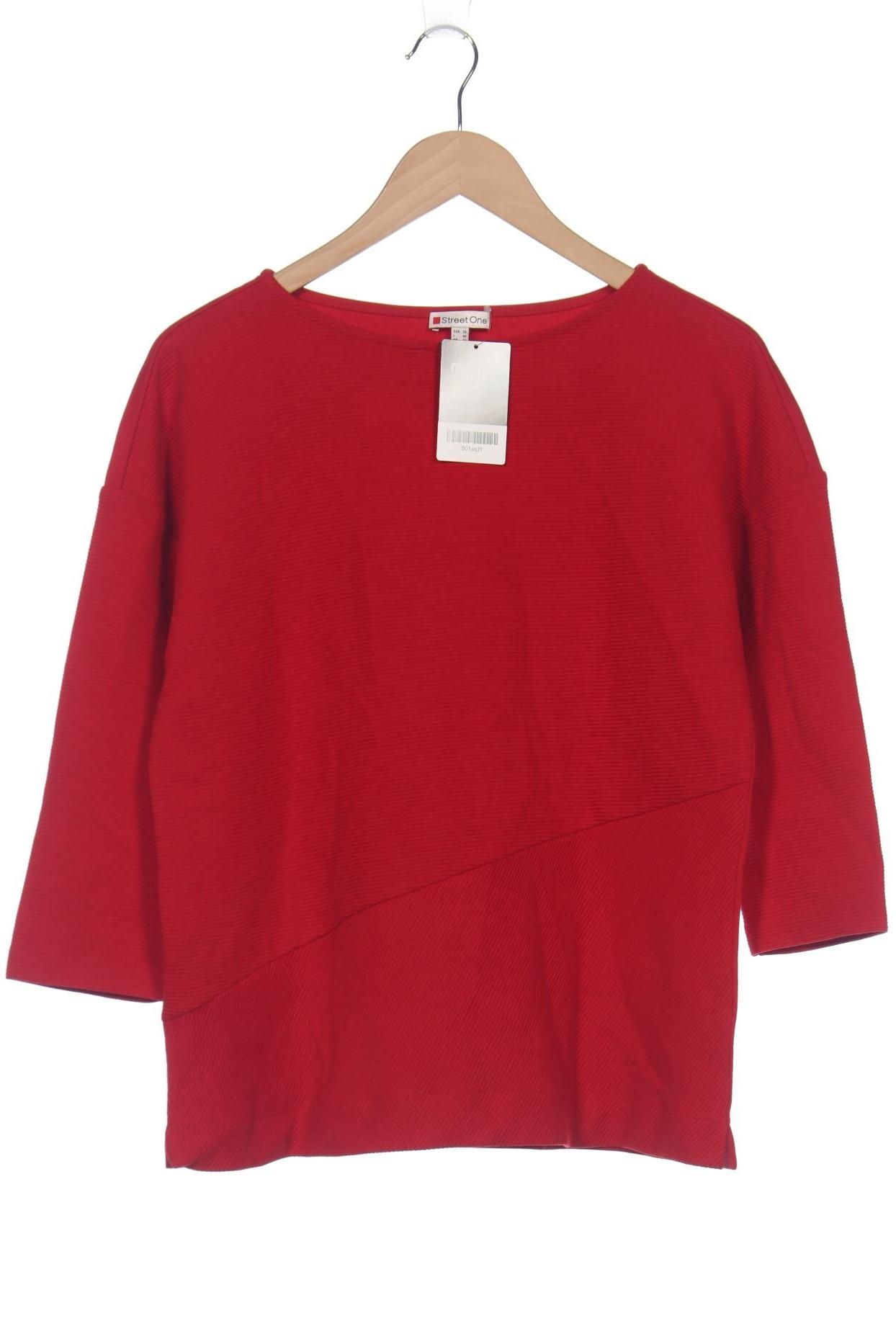 

Street One Damen Sweatshirt, rot, Gr. 38