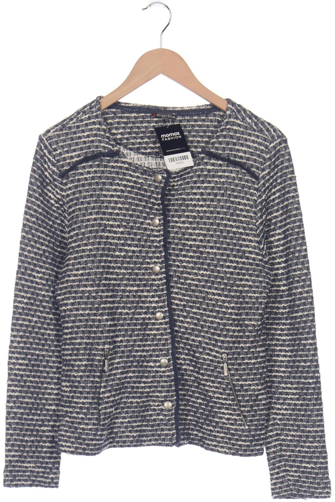 

Street One Damen Strickjacke, marineblau, Gr. 42