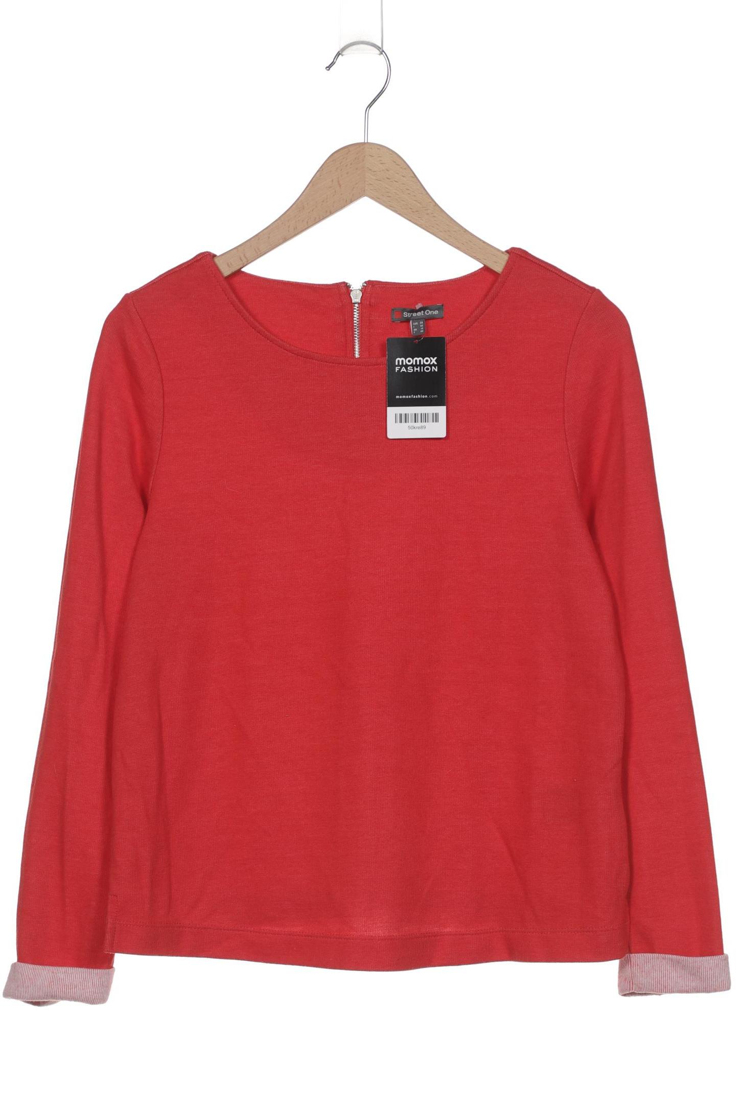 

Street One Damen Pullover, rot, Gr. 38
