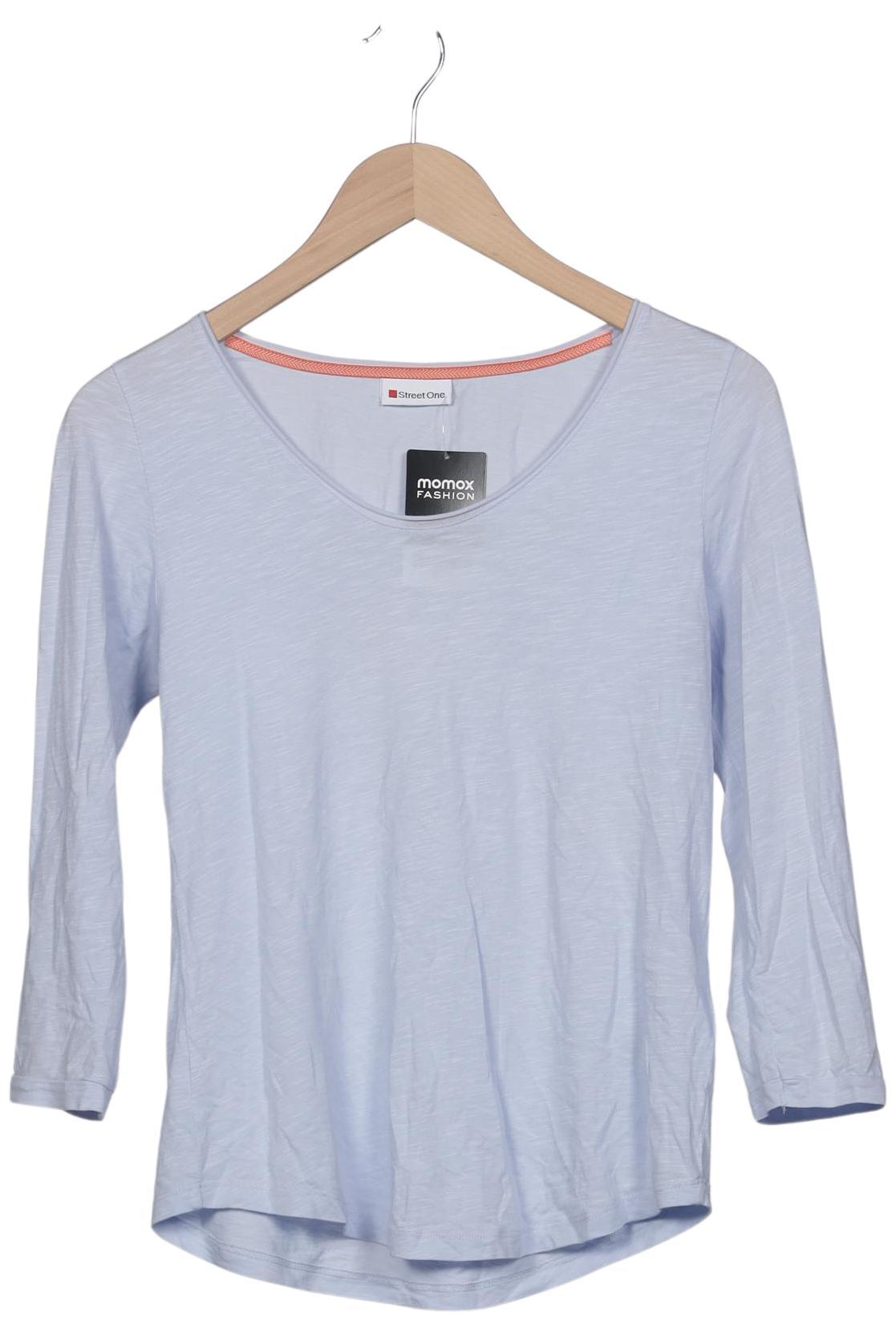 

Street One Damen Langarmshirt, hellblau, Gr. 34