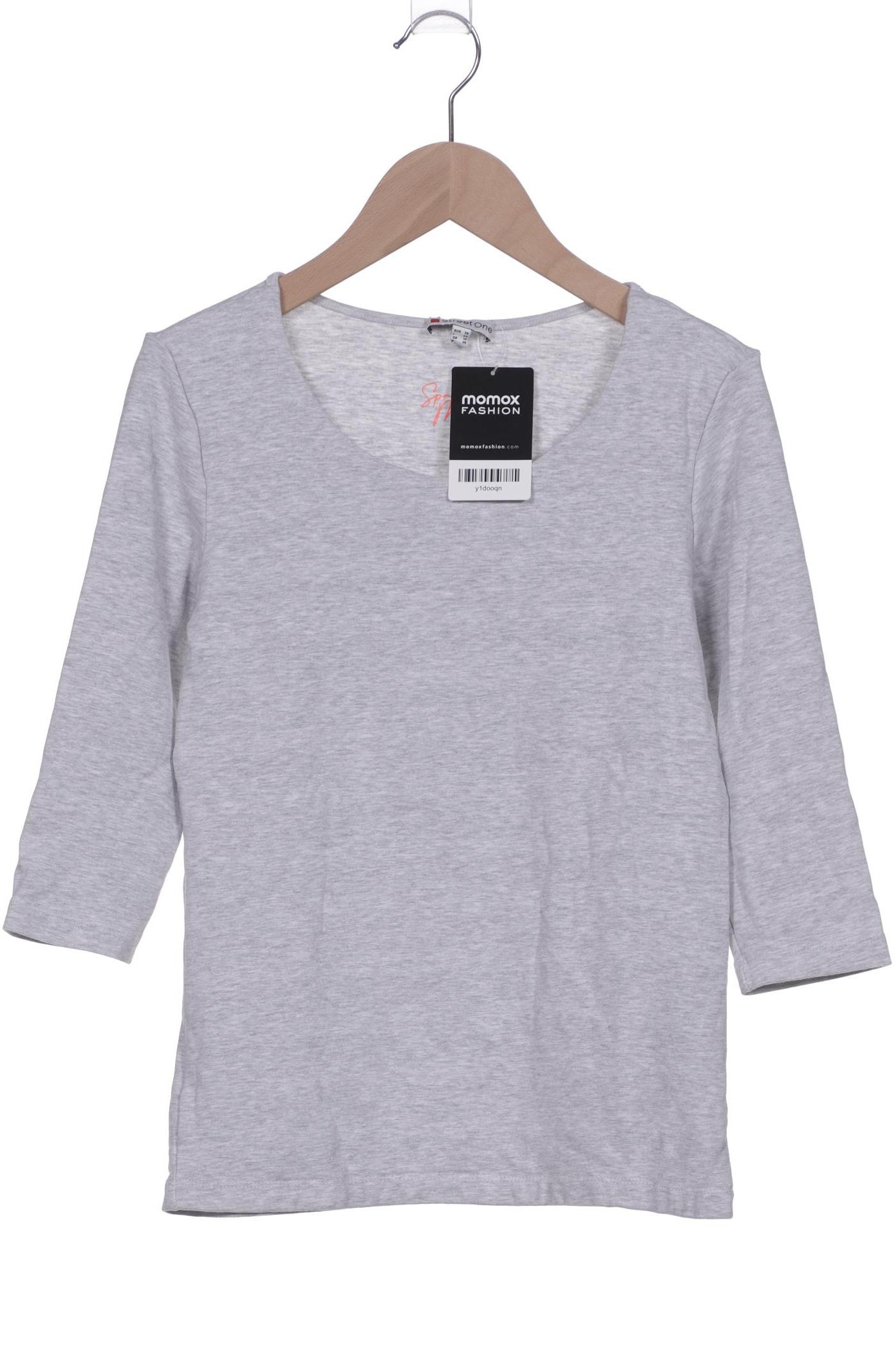 

Street One Damen Langarmshirt, grau, Gr. 36