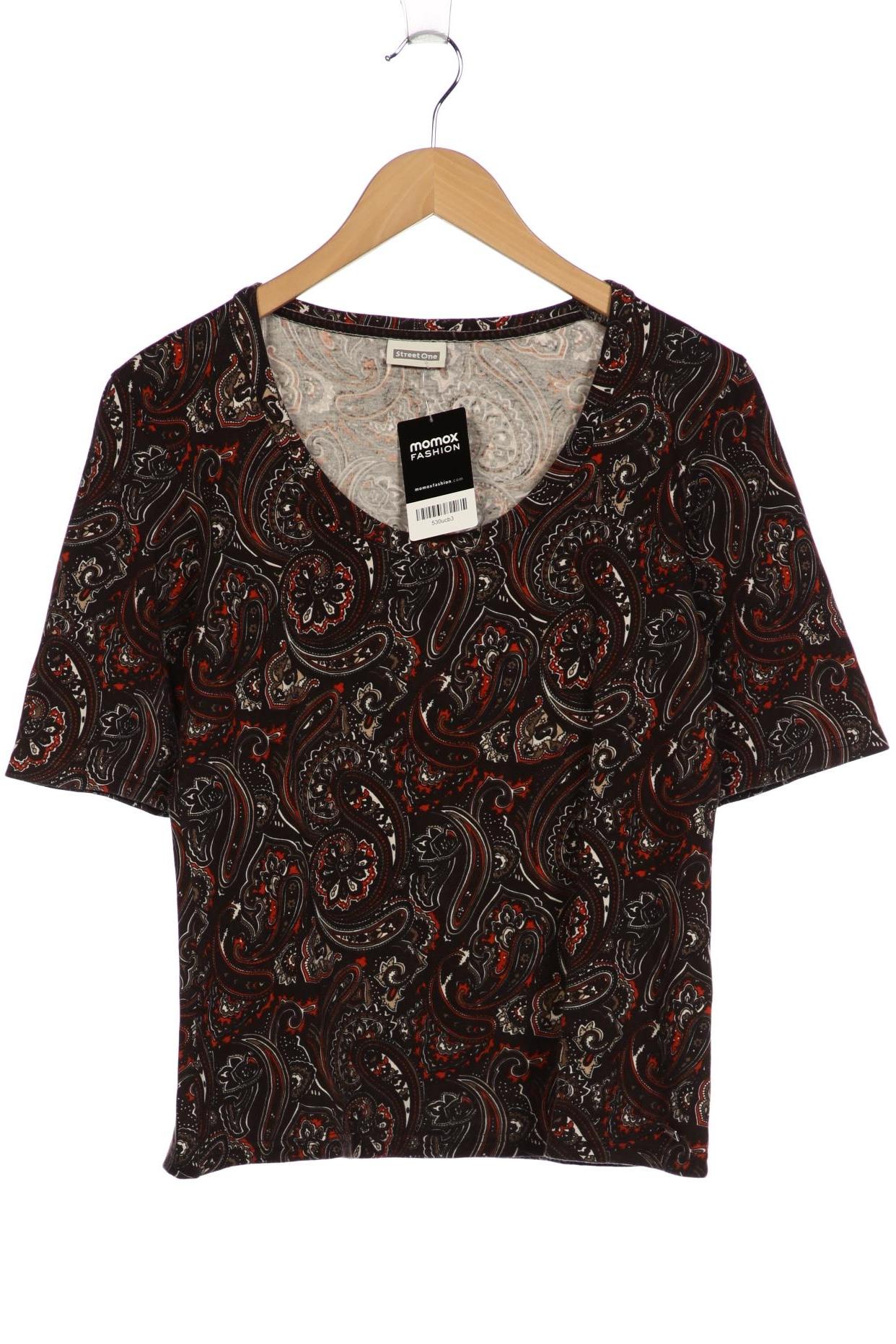 

Street One Damen T-Shirt, schwarz, Gr. 44