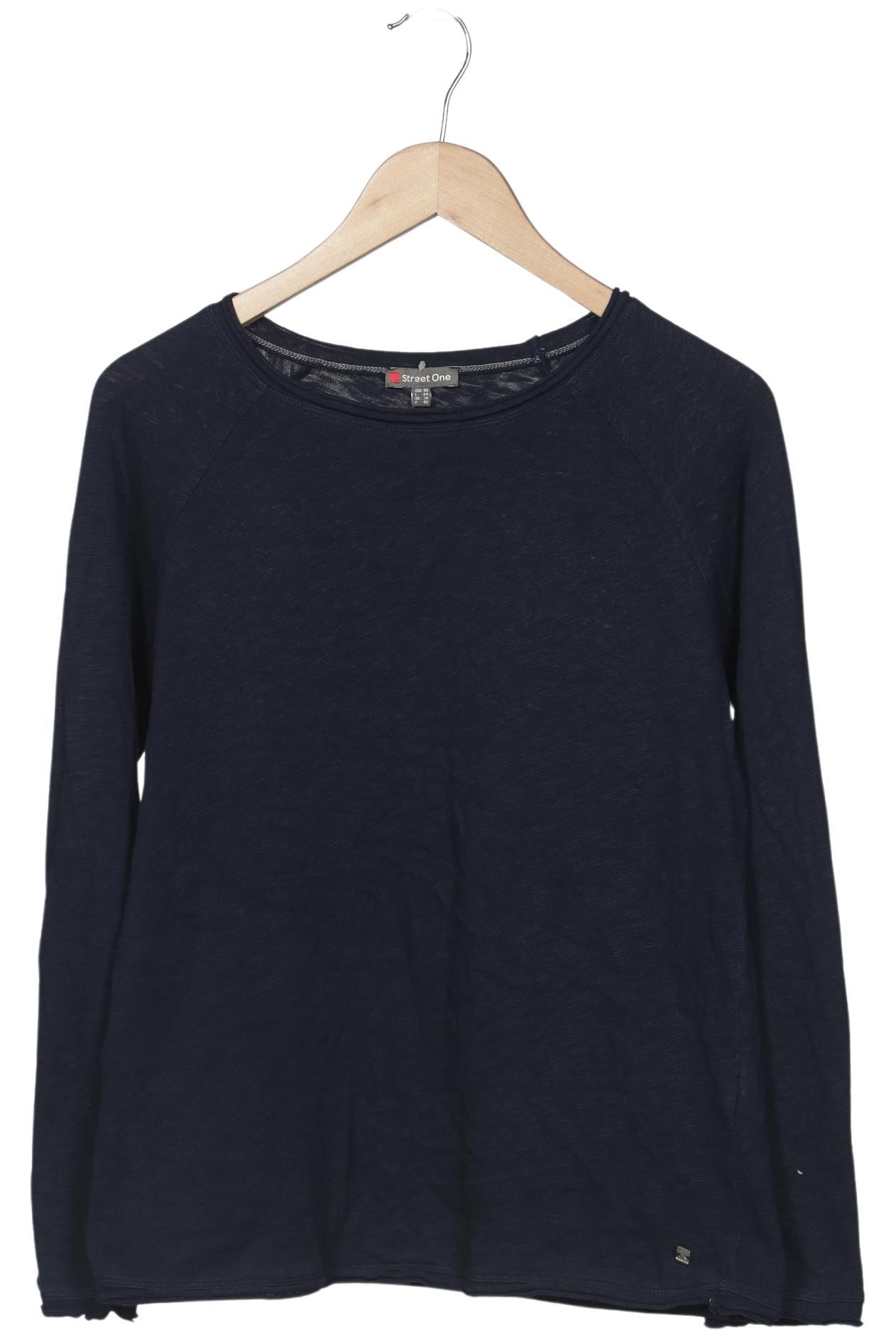 

Street One Damen Langarmshirt, marineblau, Gr. 40