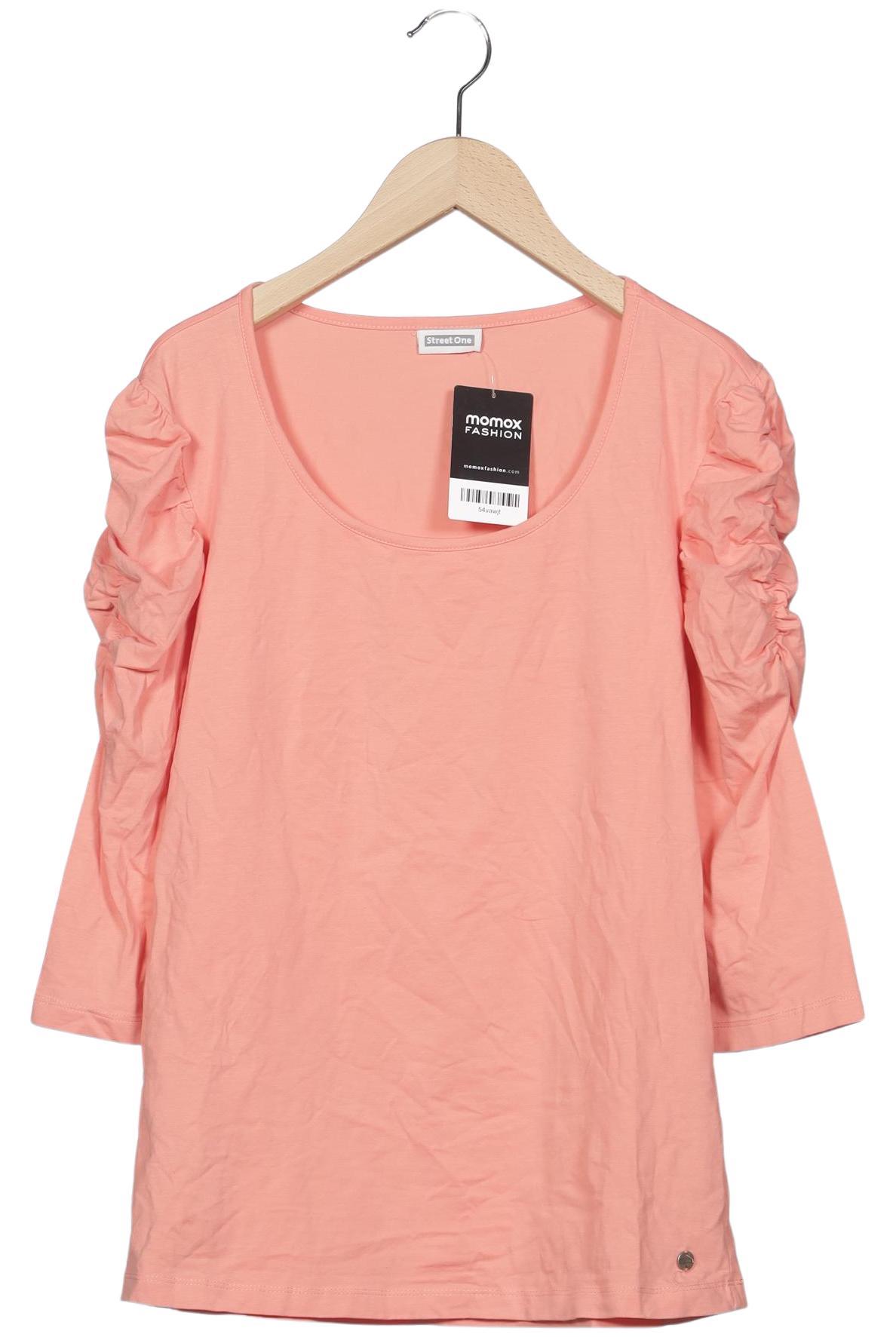 

Street One Damen Langarmshirt, pink, Gr. 42