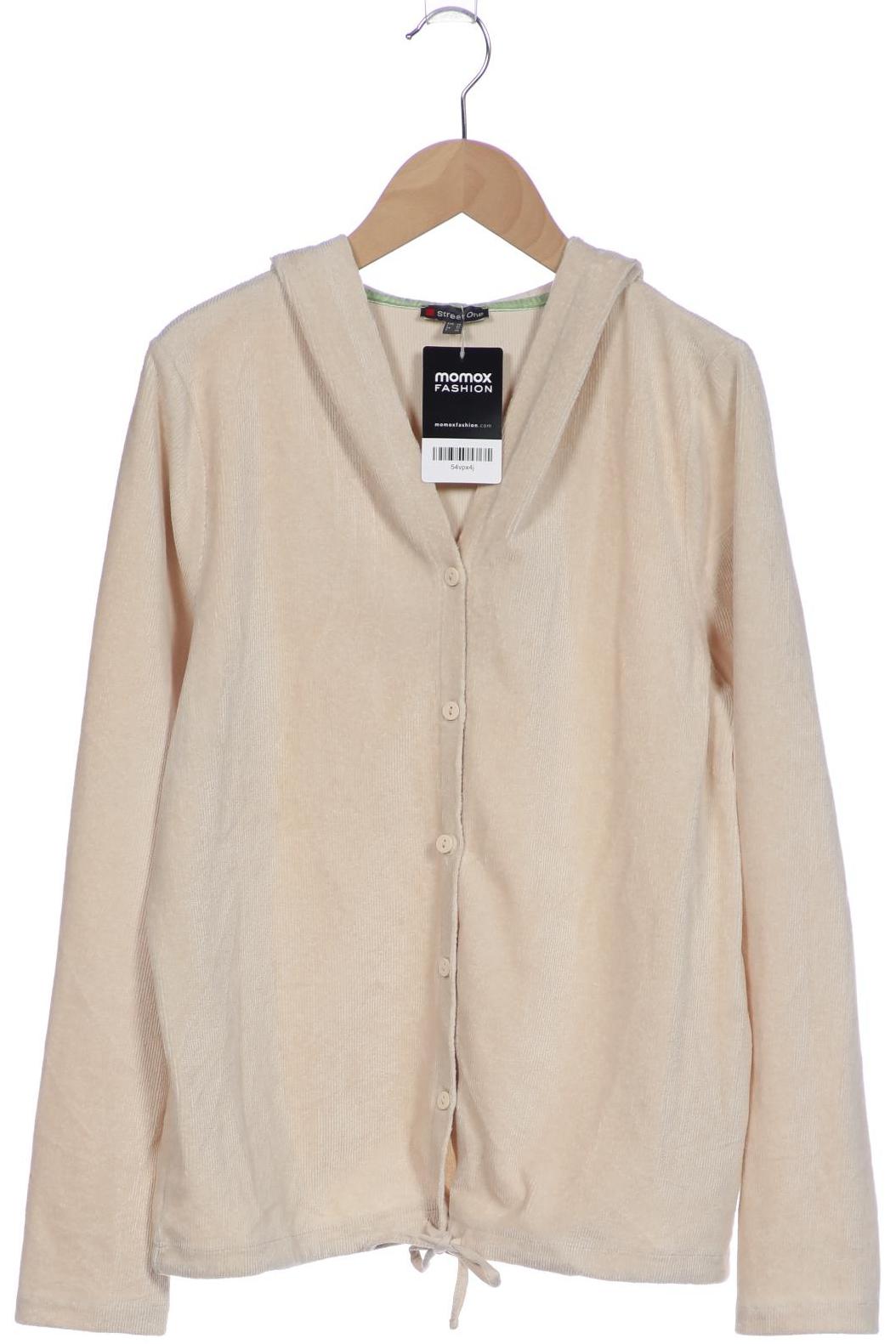 

Street One Damen Kapuzenpullover, beige, Gr. 38