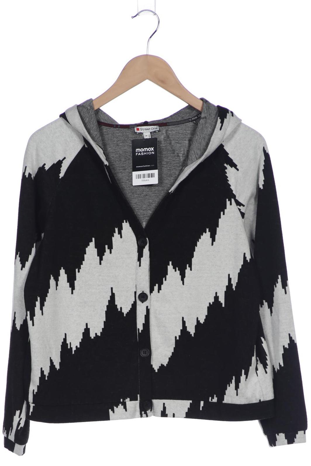 

Street One Damen Strickjacke, schwarz, Gr. 36