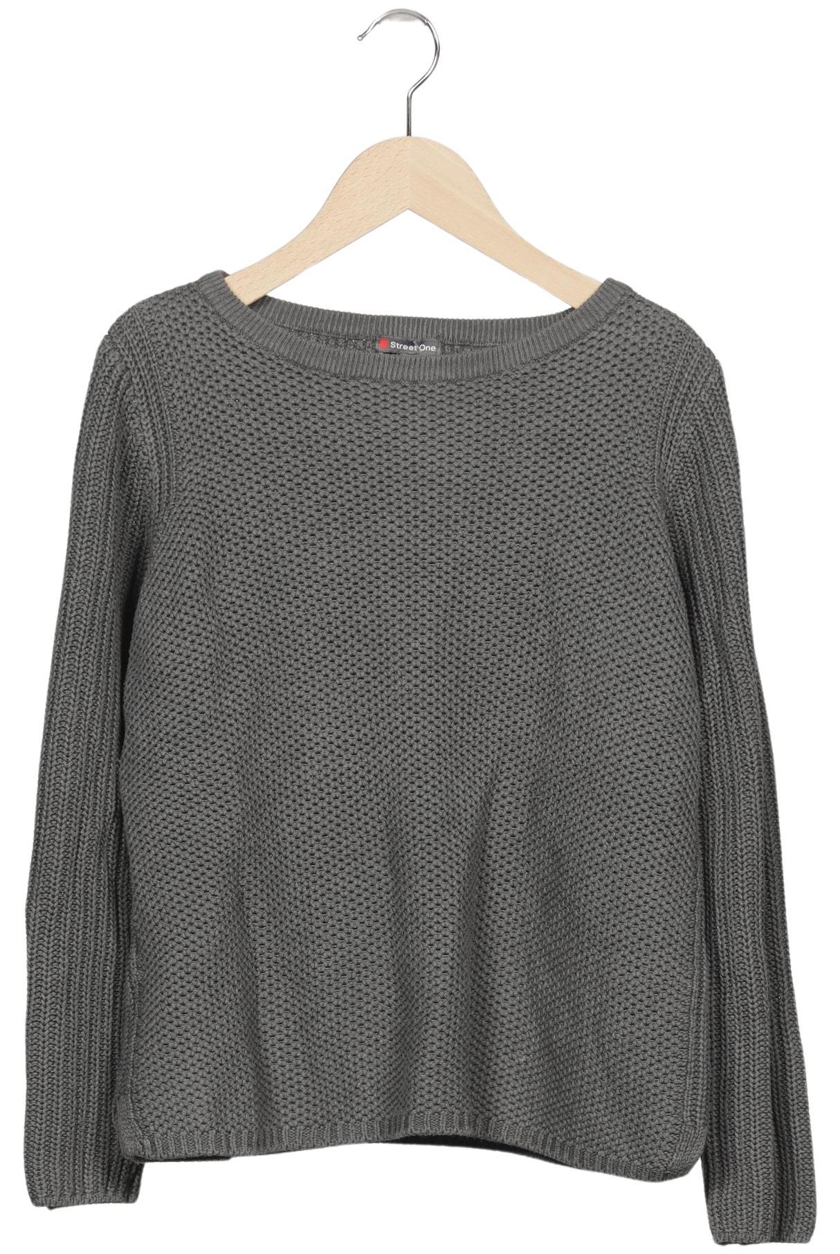 

Street One Damen Pullover, grau, Gr. 38