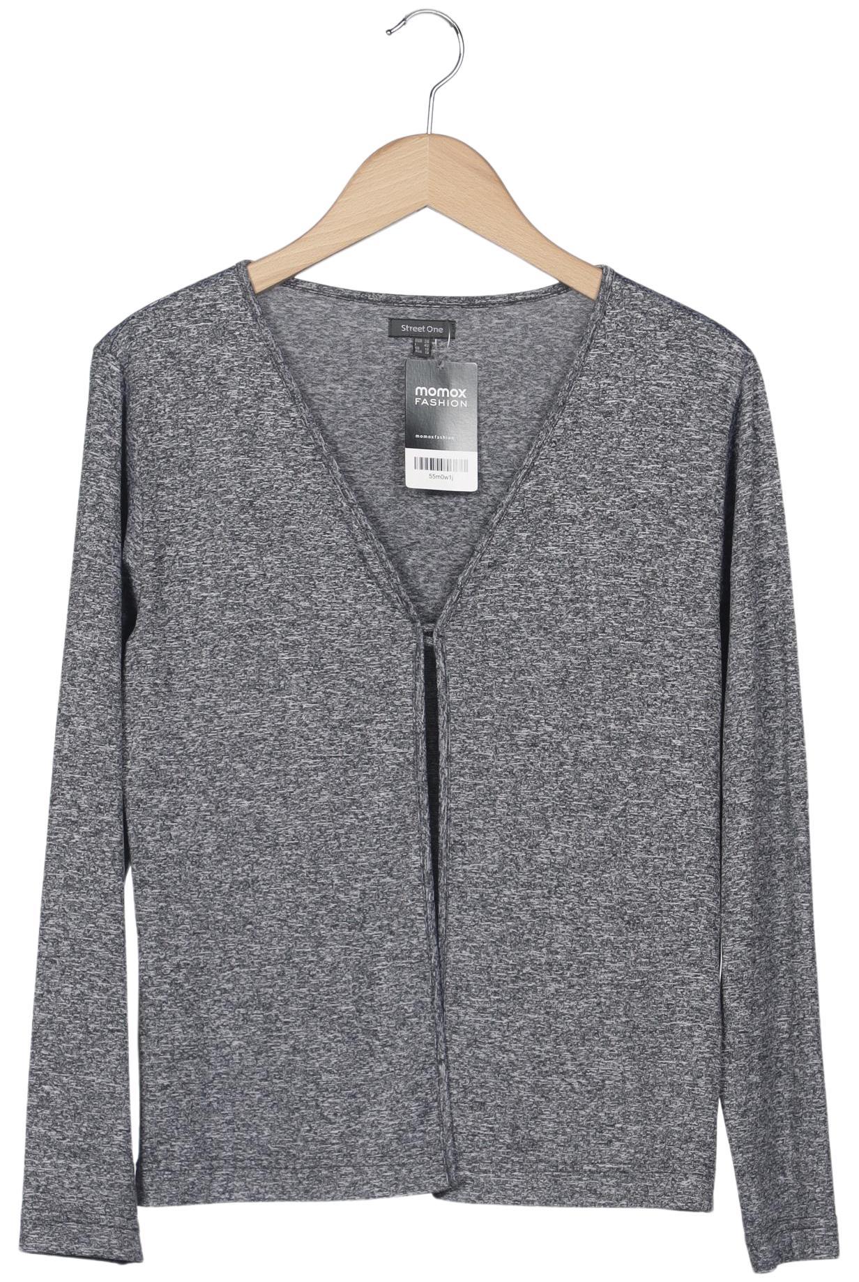 

Street One Damen Strickjacke, grau, Gr. 38
