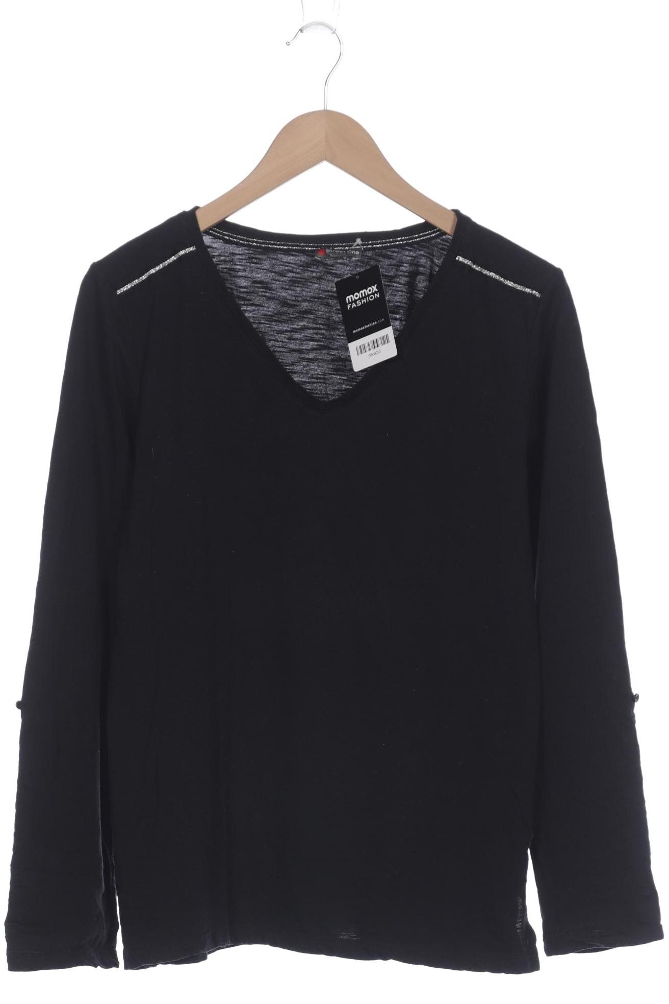 

Street One Damen Langarmshirt, schwarz, Gr. 40