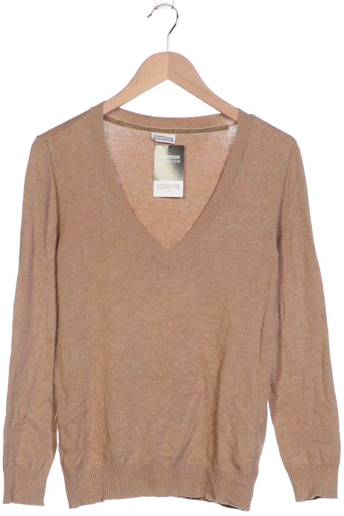 

Street One Damen Pullover, beige, Gr. 38