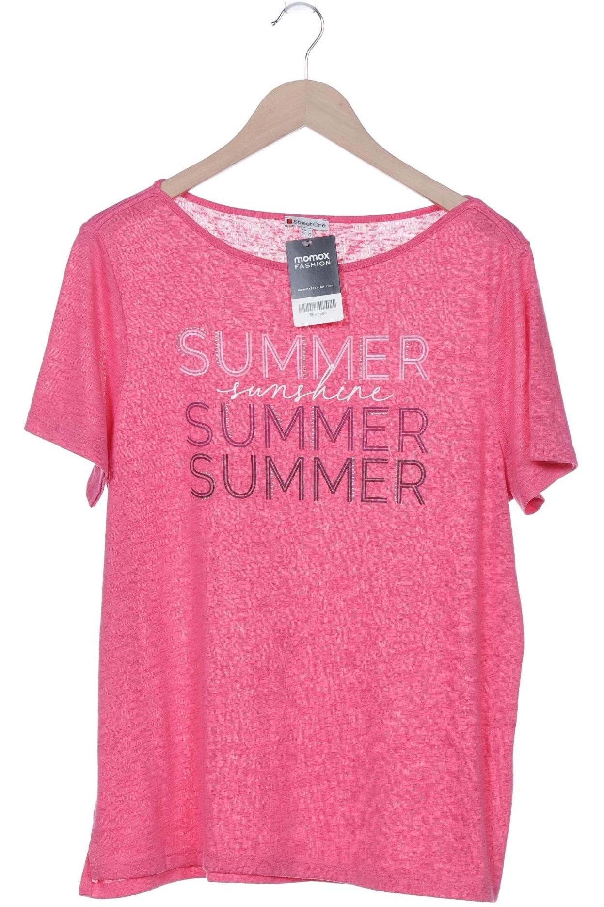 

Street One Damen T-Shirt, pink, Gr. 42