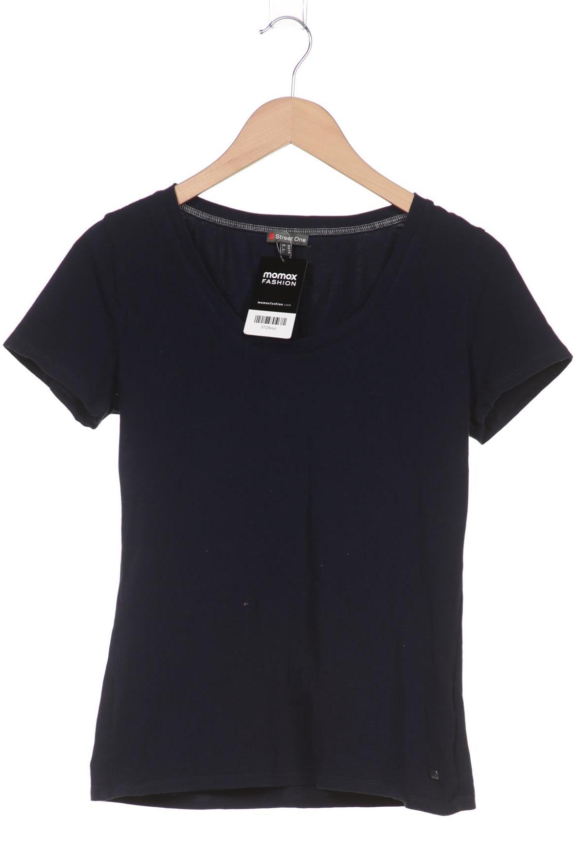 

Street One Damen T-Shirt, marineblau, Gr. 38