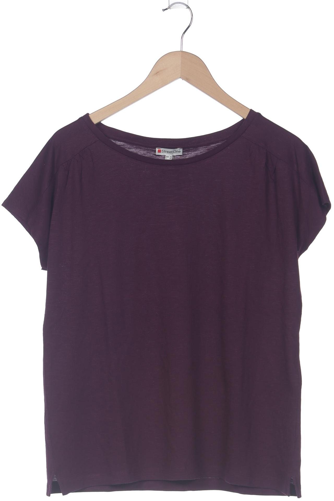 

Street One Damen T-Shirt, flieder, Gr. 40