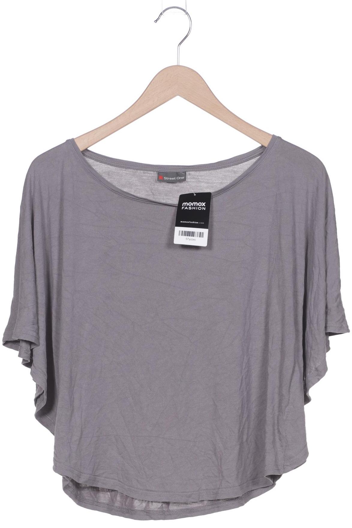 

Street One Damen T-Shirt, grau, Gr. 36