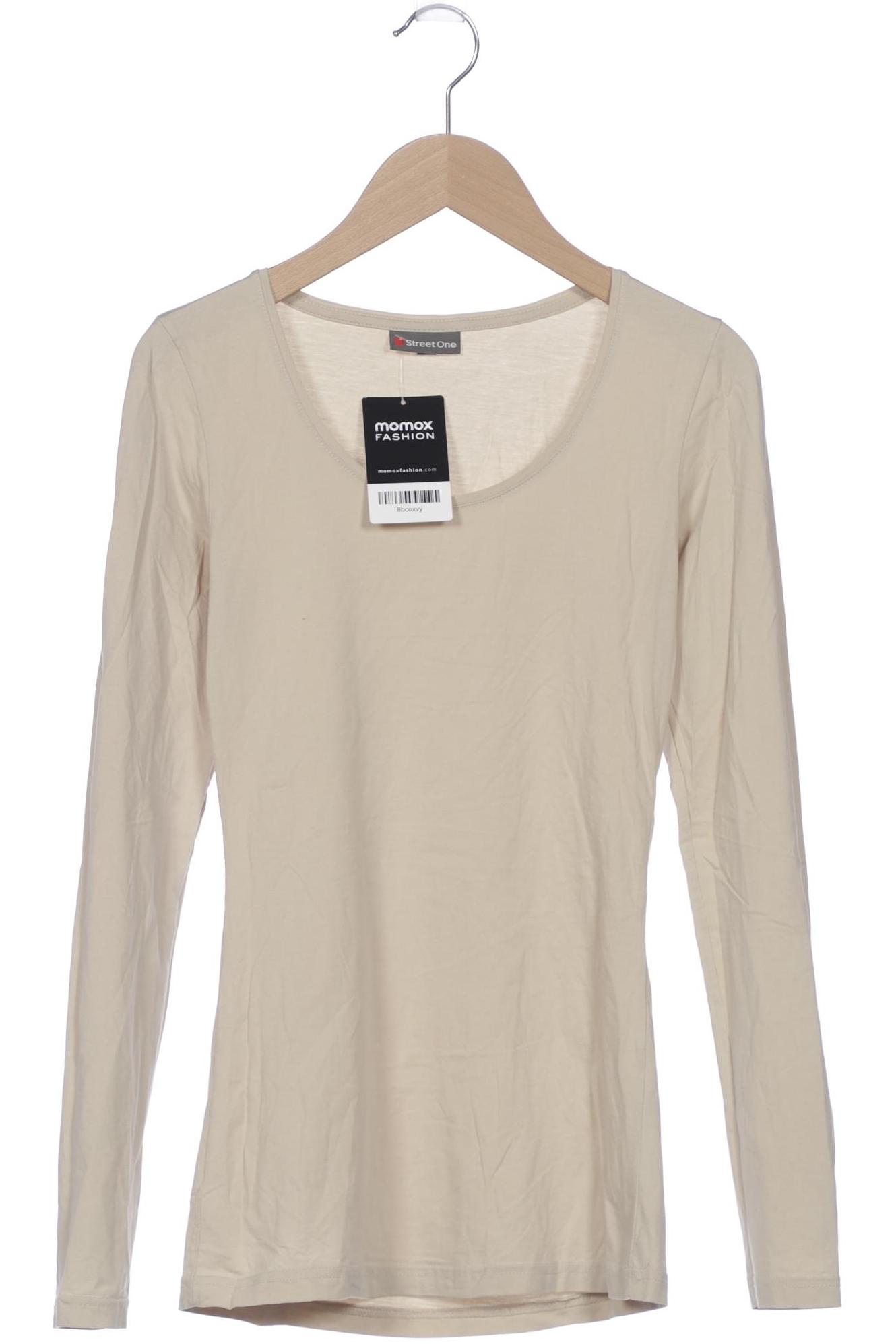 

Street One Damen Langarmshirt, beige, Gr. 34