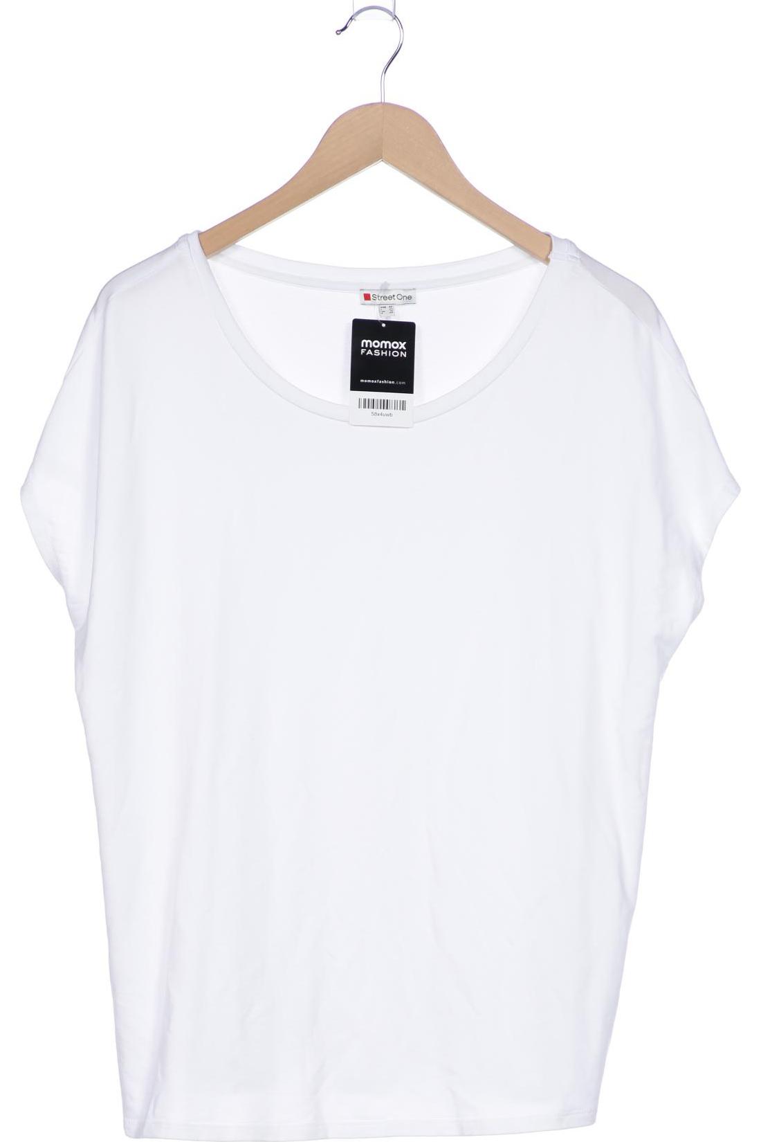 

Street One Damen T-Shirt, weiß, Gr. 42