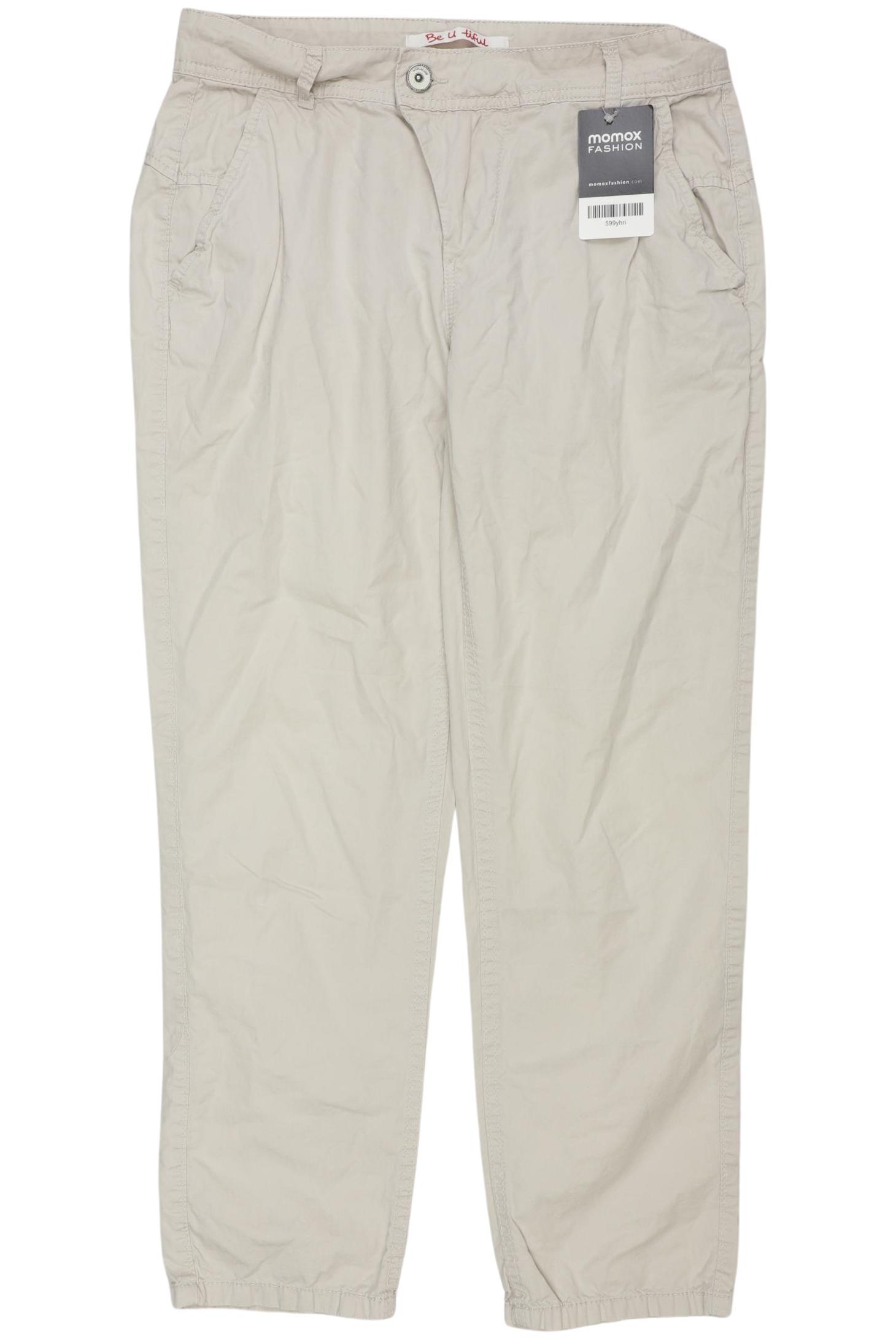 

Street One Damen Stoffhose, beige, Gr. 36