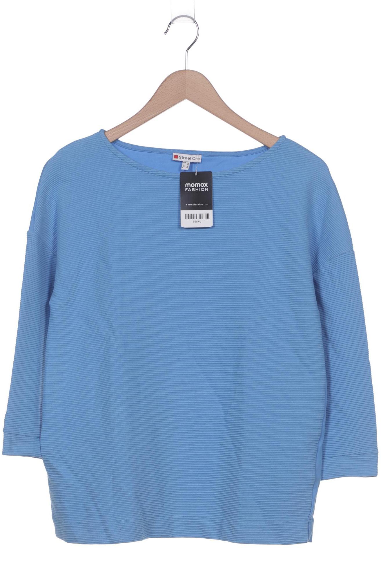 

Street One Damen Sweatshirt, blau, Gr. 38