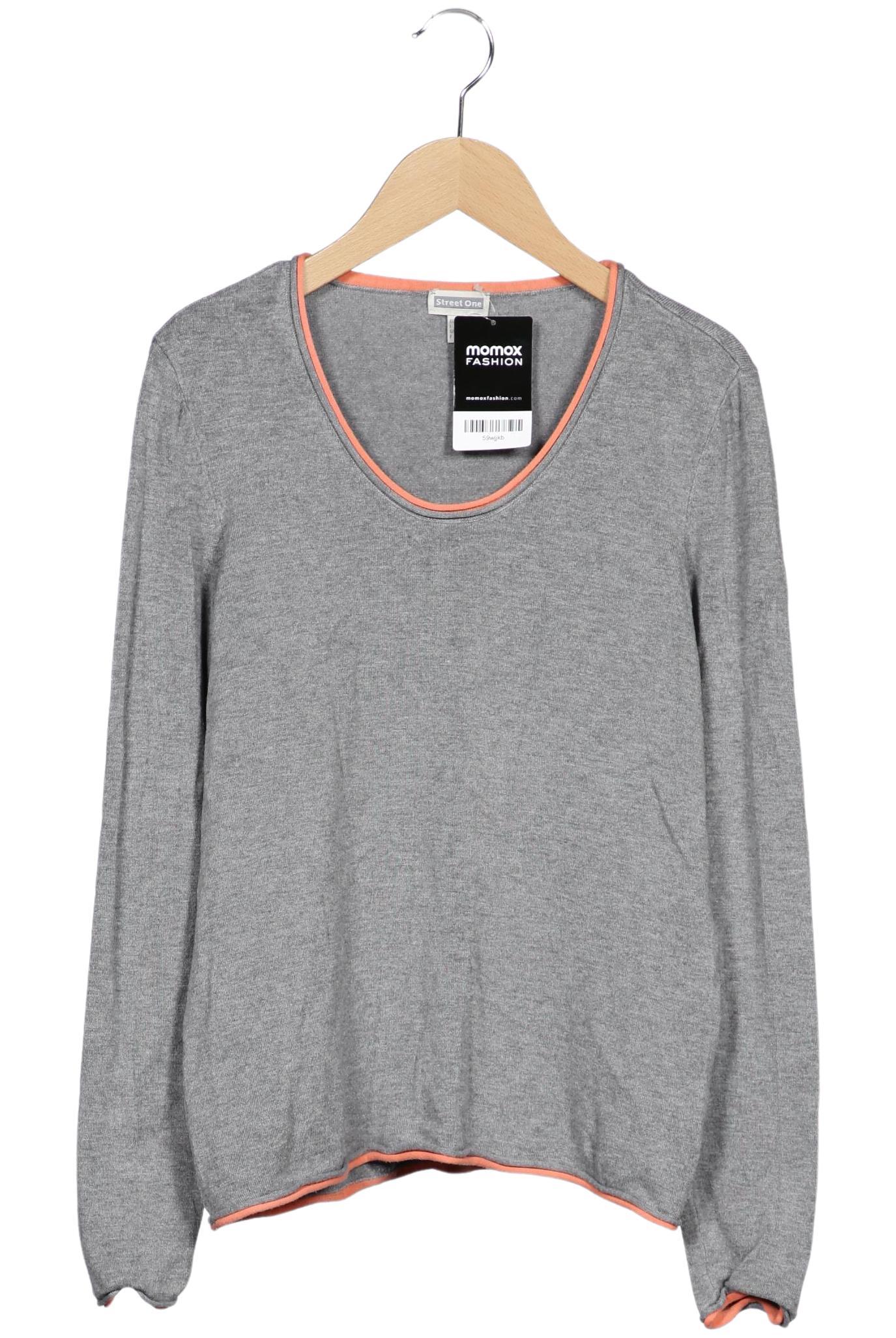 

Street One Damen Pullover, grau, Gr. 38
