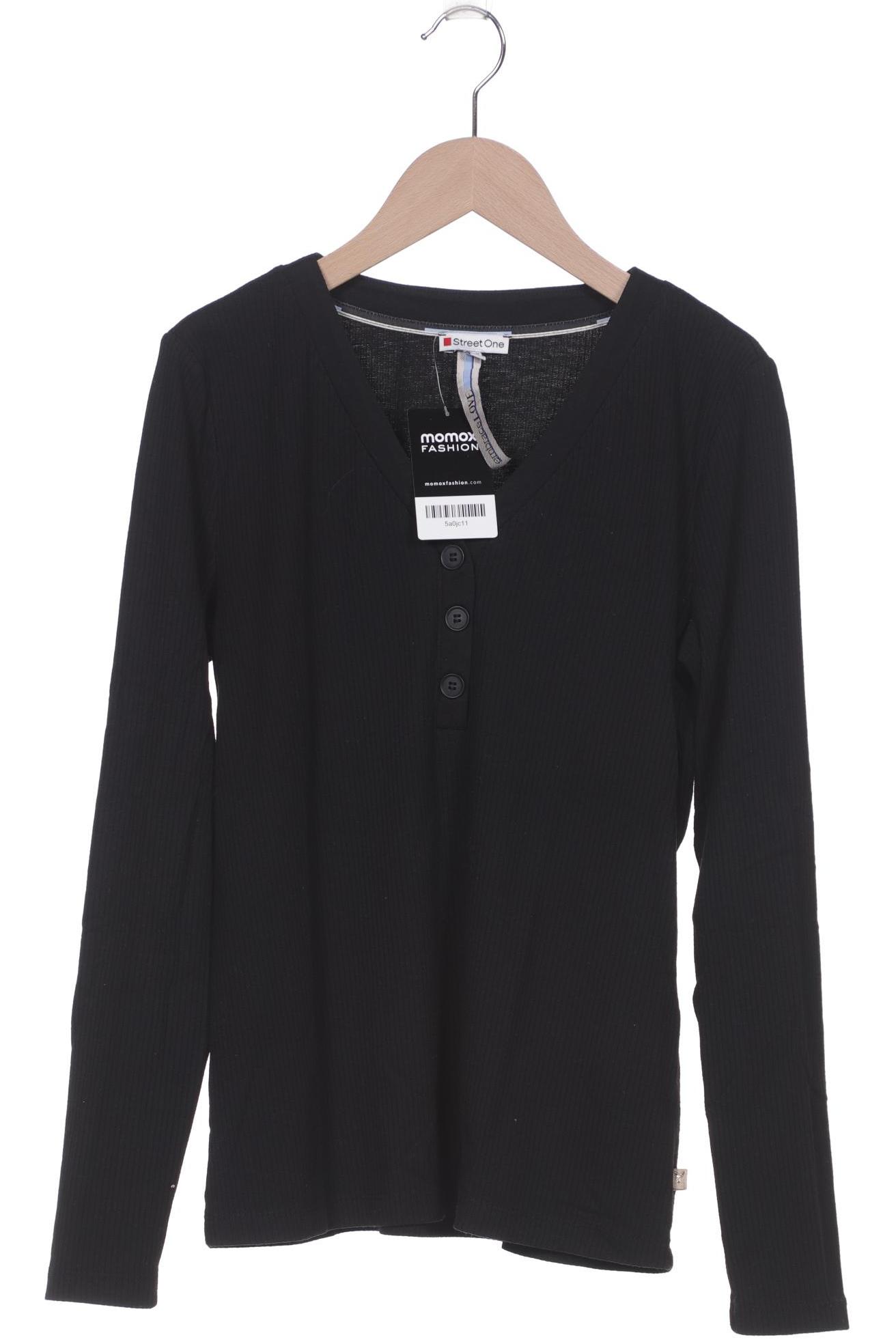 

Street One Damen Langarmshirt, schwarz