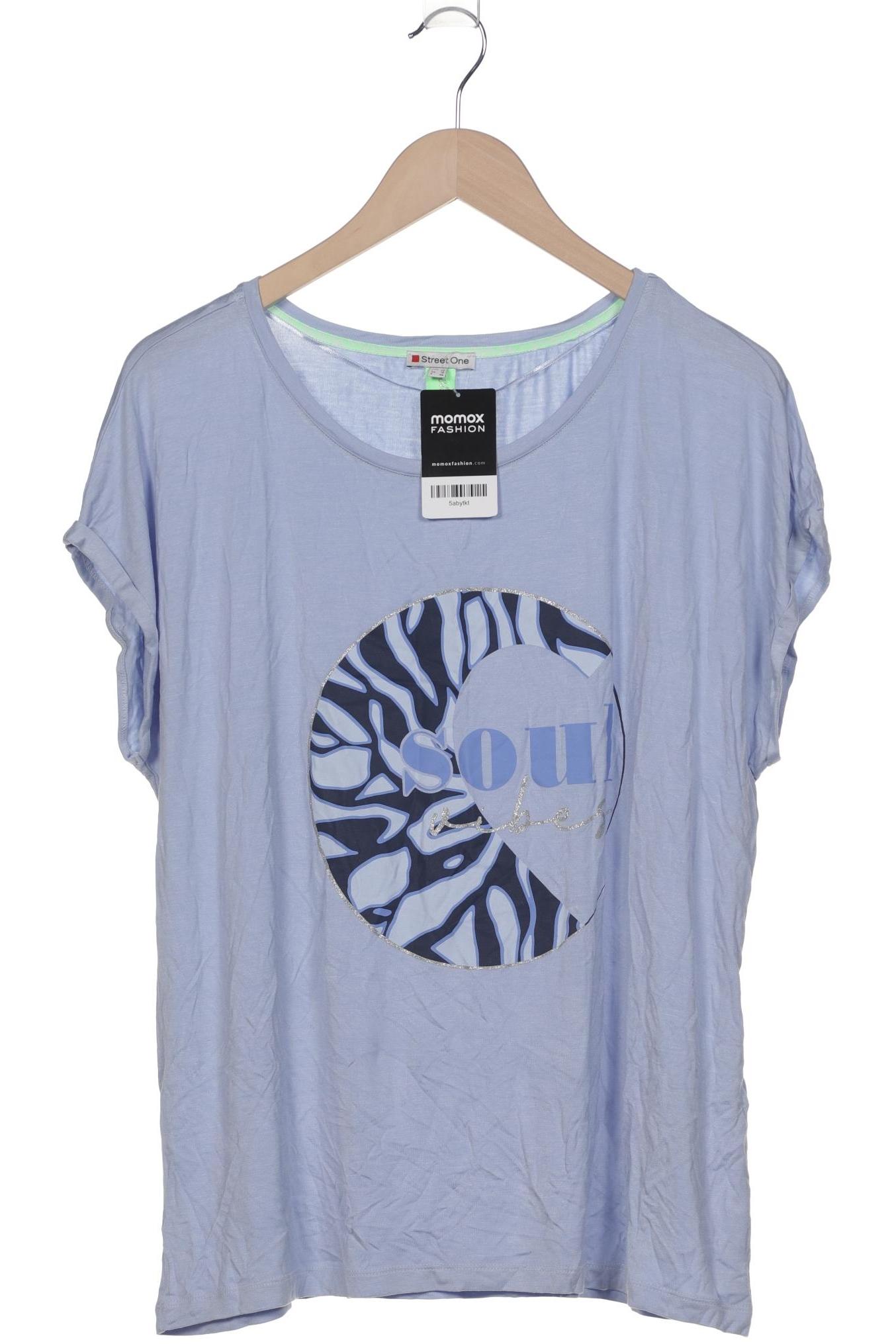

Street One Damen T-Shirt, flieder, Gr. 44
