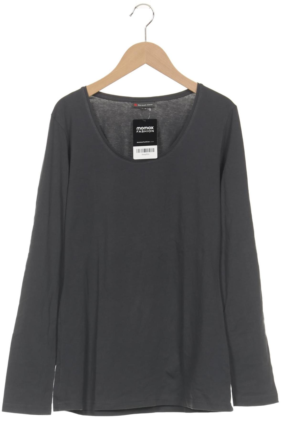 

Street One Damen Langarmshirt, grau, Gr. 40