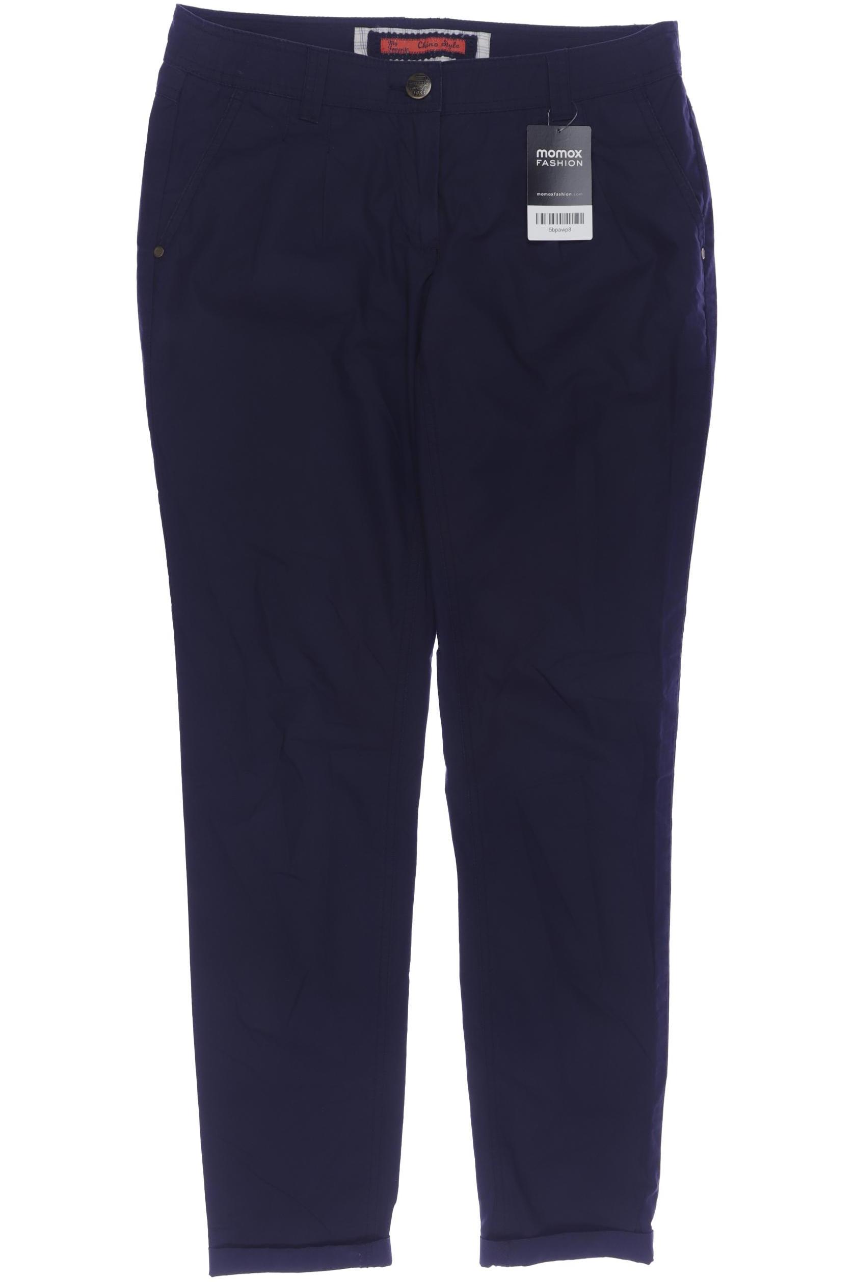 

Street One Damen Stoffhose, marineblau, Gr. 34