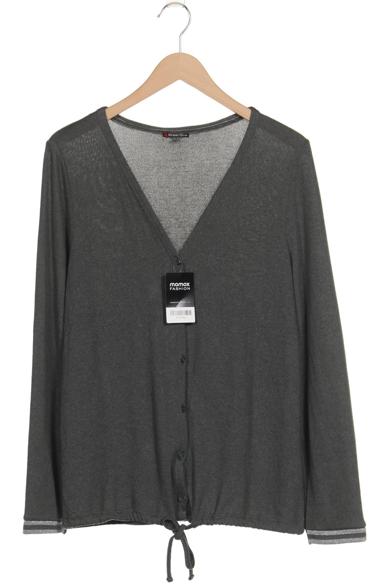 

Street One Damen Strickjacke, grau, Gr. 42
