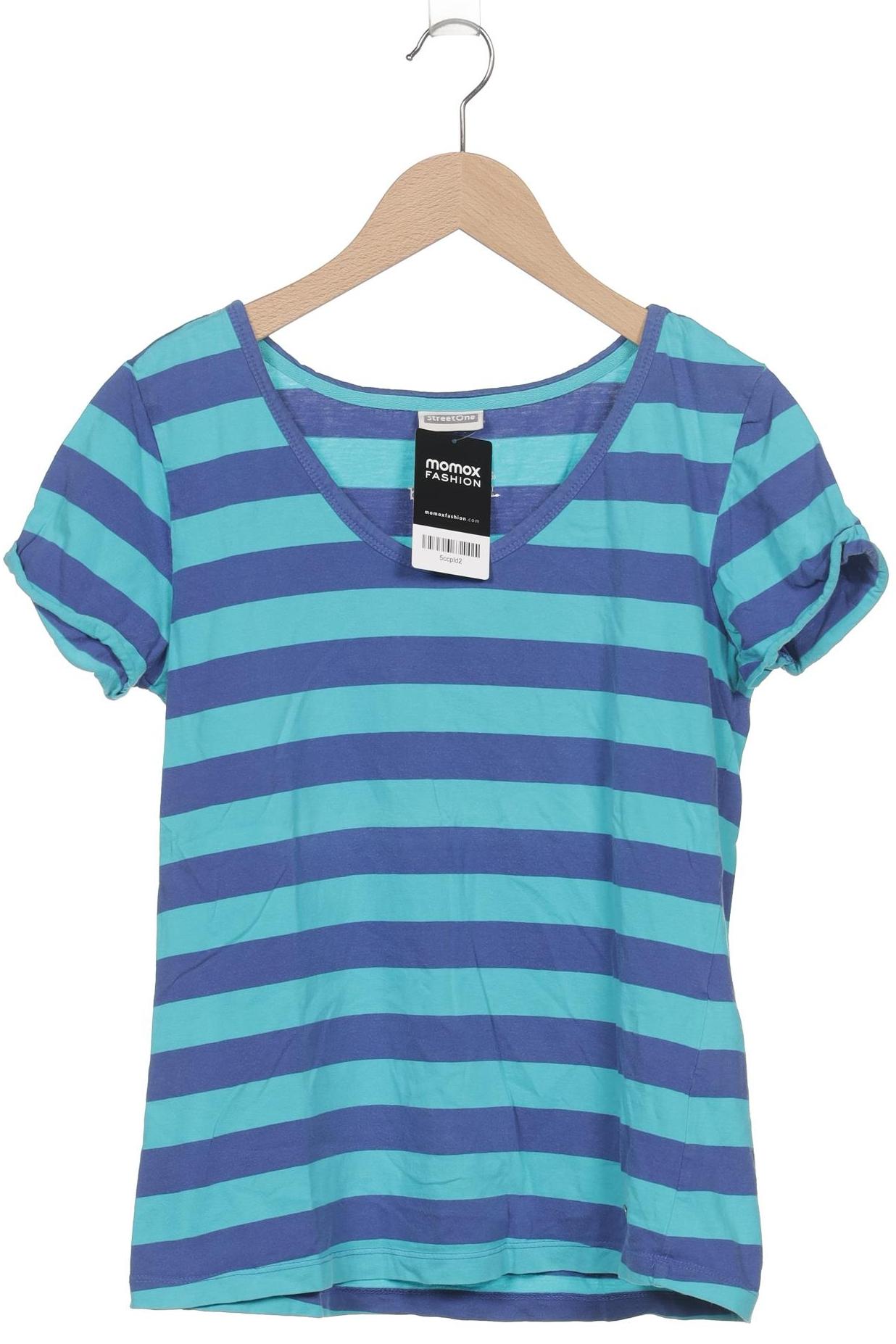 

Street One Damen T-Shirt, blau, Gr. 38