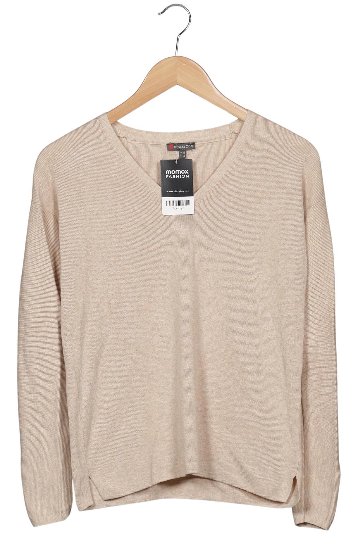 

Street One Damen Pullover, beige, Gr. 34