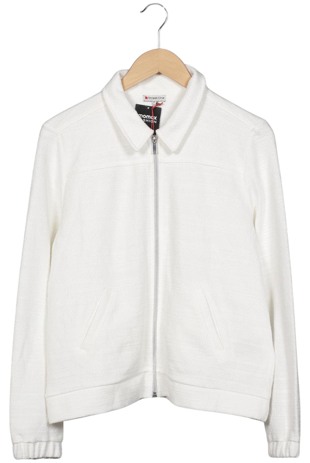 

Street One Damen Sweatshirt, weiß, Gr. 40