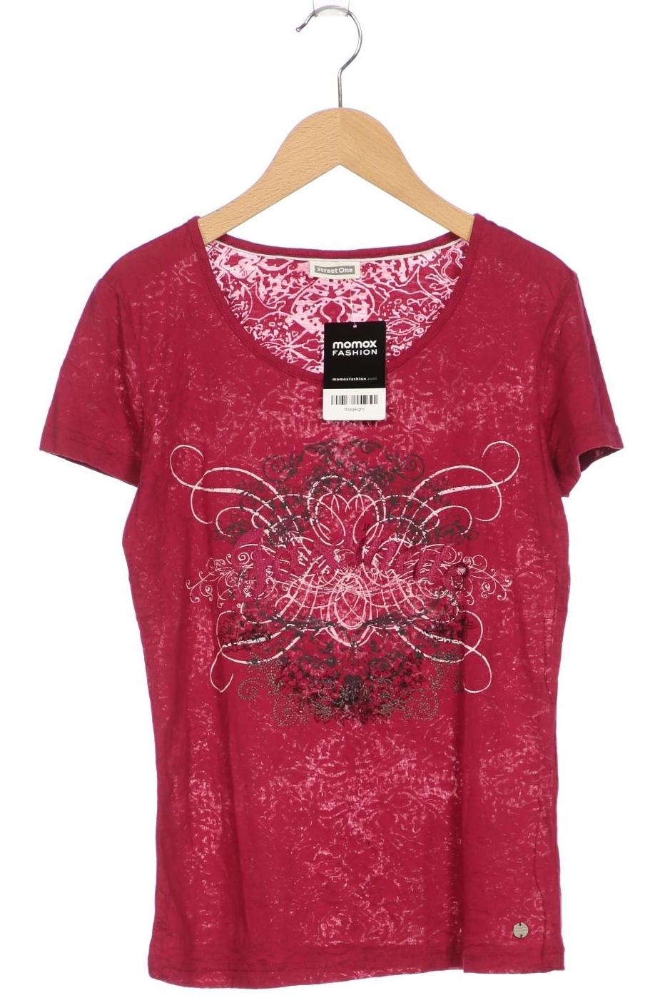 

Street One Damen T-Shirt, pink, Gr. 38