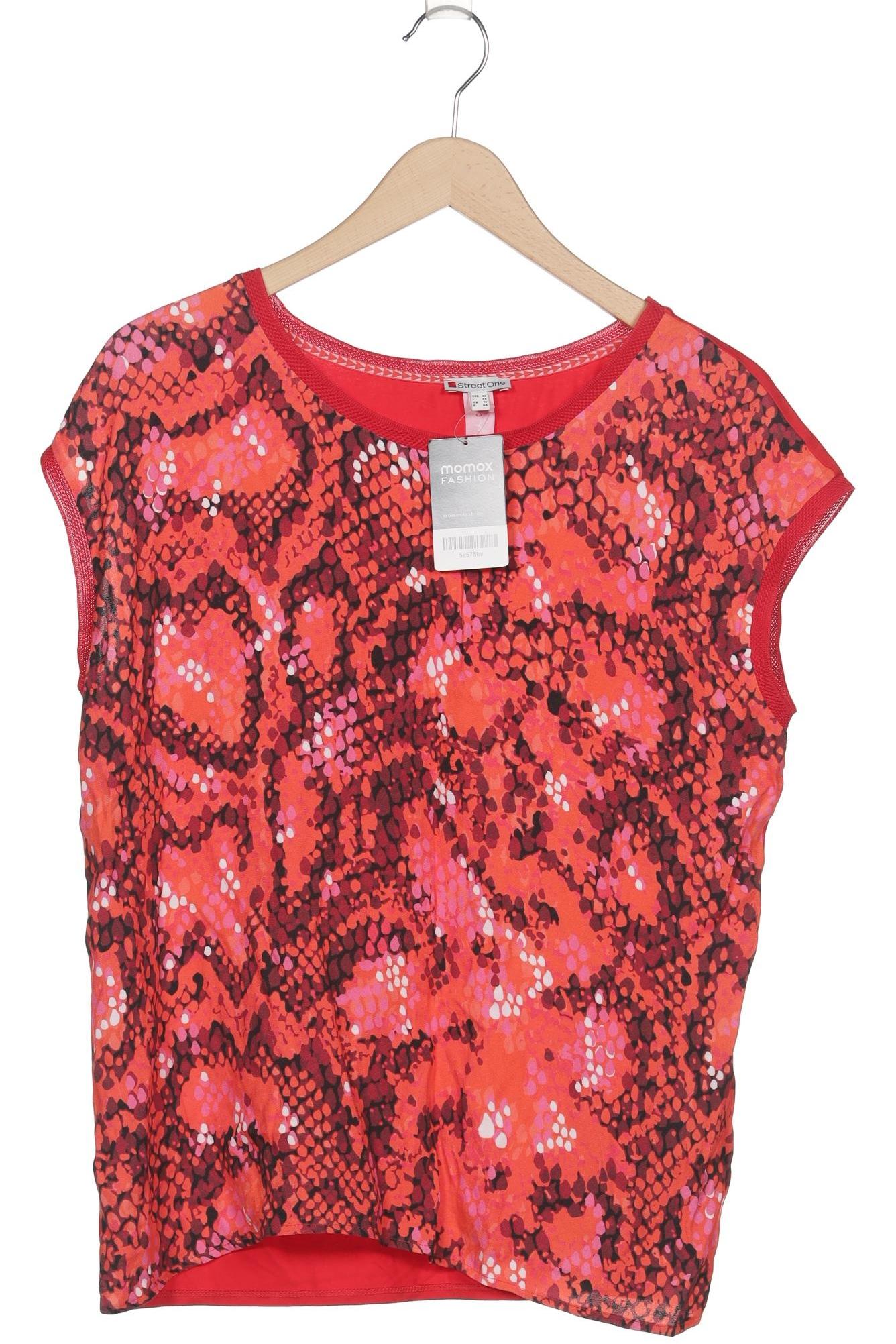 

Street One Damen T-Shirt, rot, Gr. 42