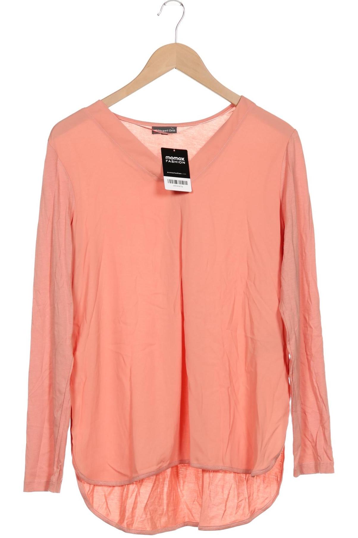 

Street One Damen Langarmshirt, pink, Gr. 40