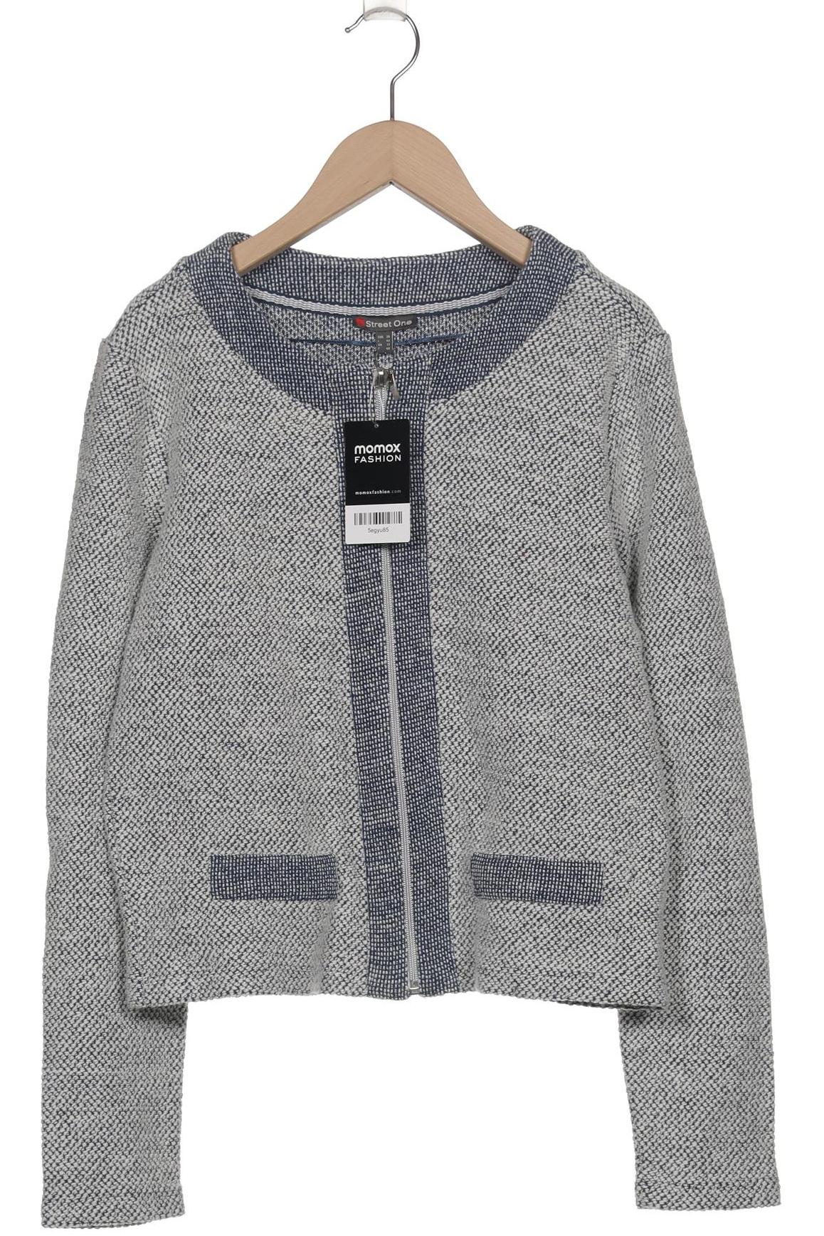

Street One Damen Strickjacke, marineblau, Gr. 38